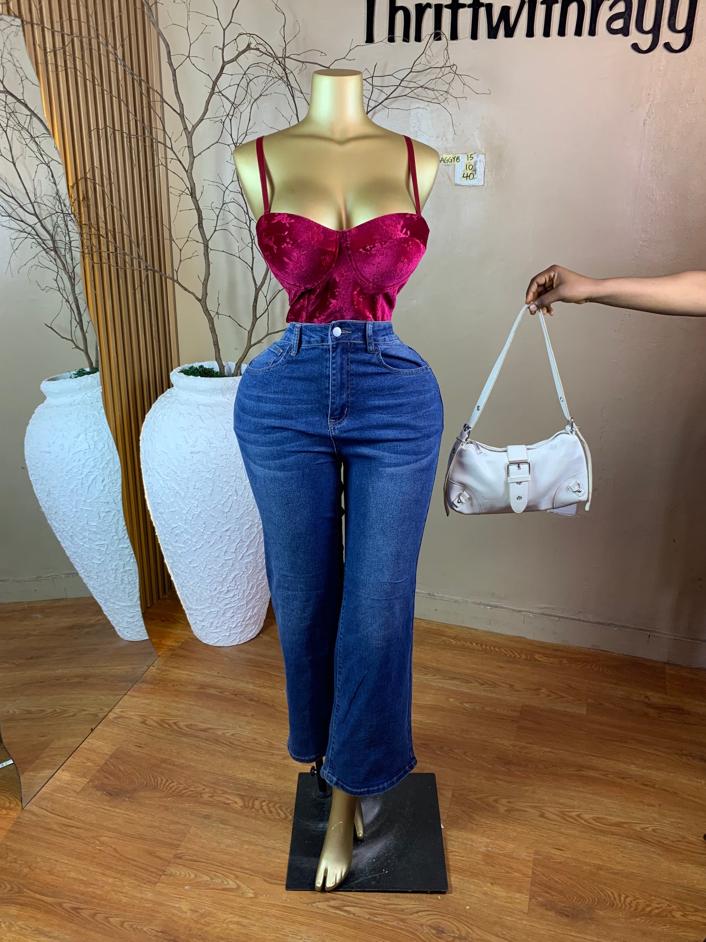 SIZE10 BAGGYB15 Length40 Jean only