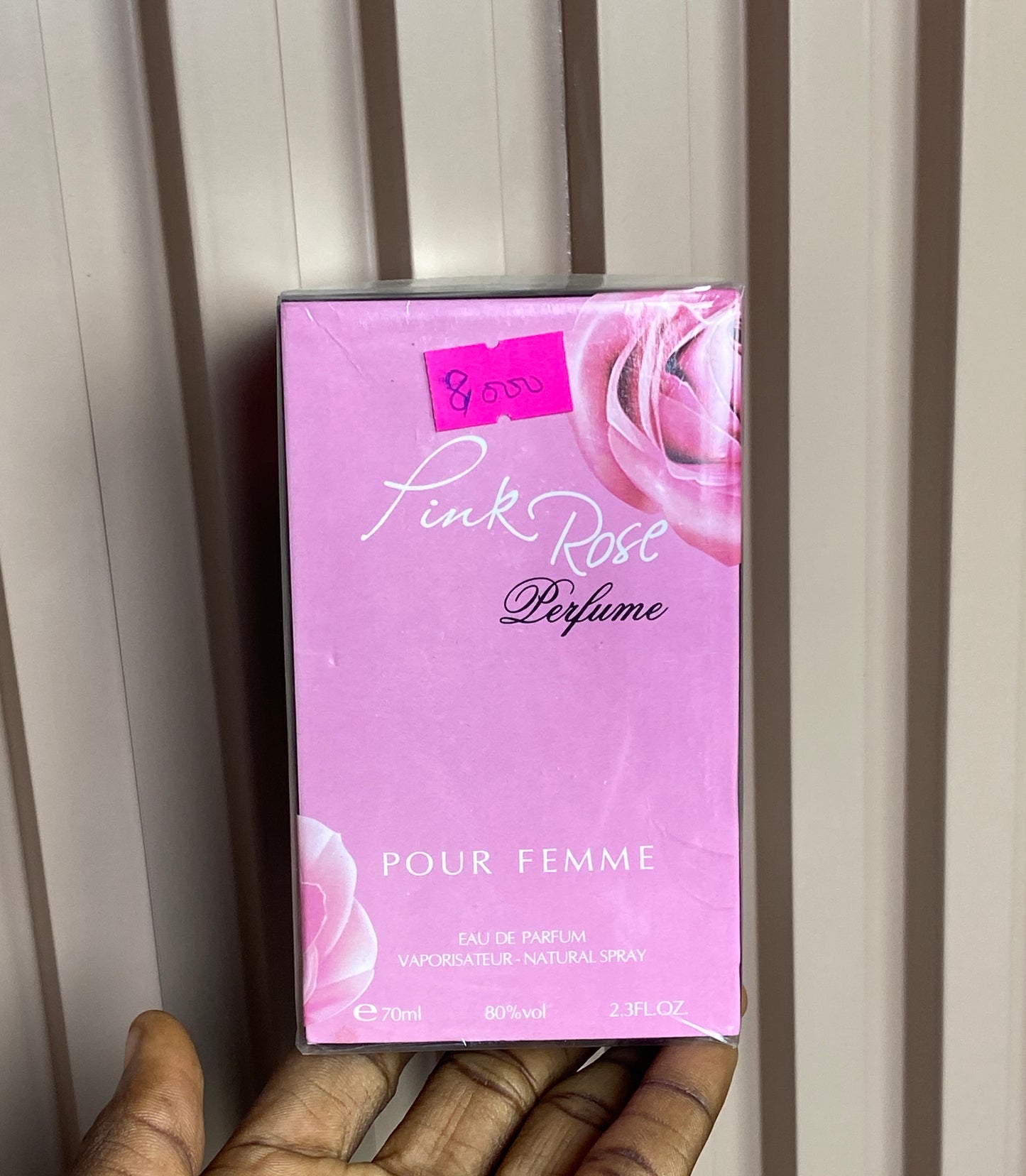 Pink rose PERFUM