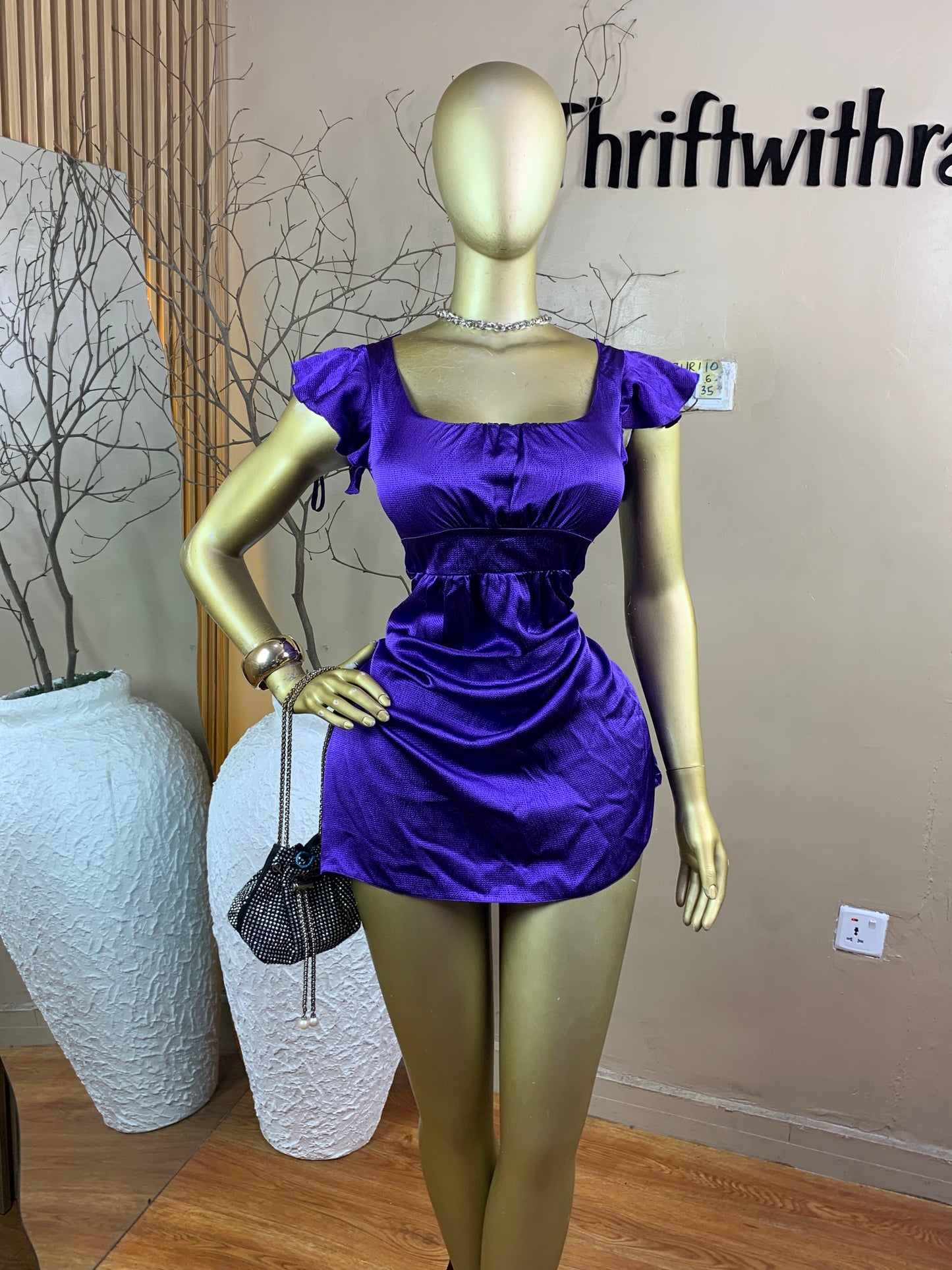 SIZE6 ZURI10 Length35(purple)