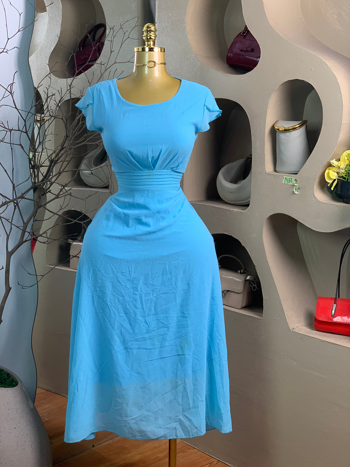 NIFE2 SIZE10 blue dress