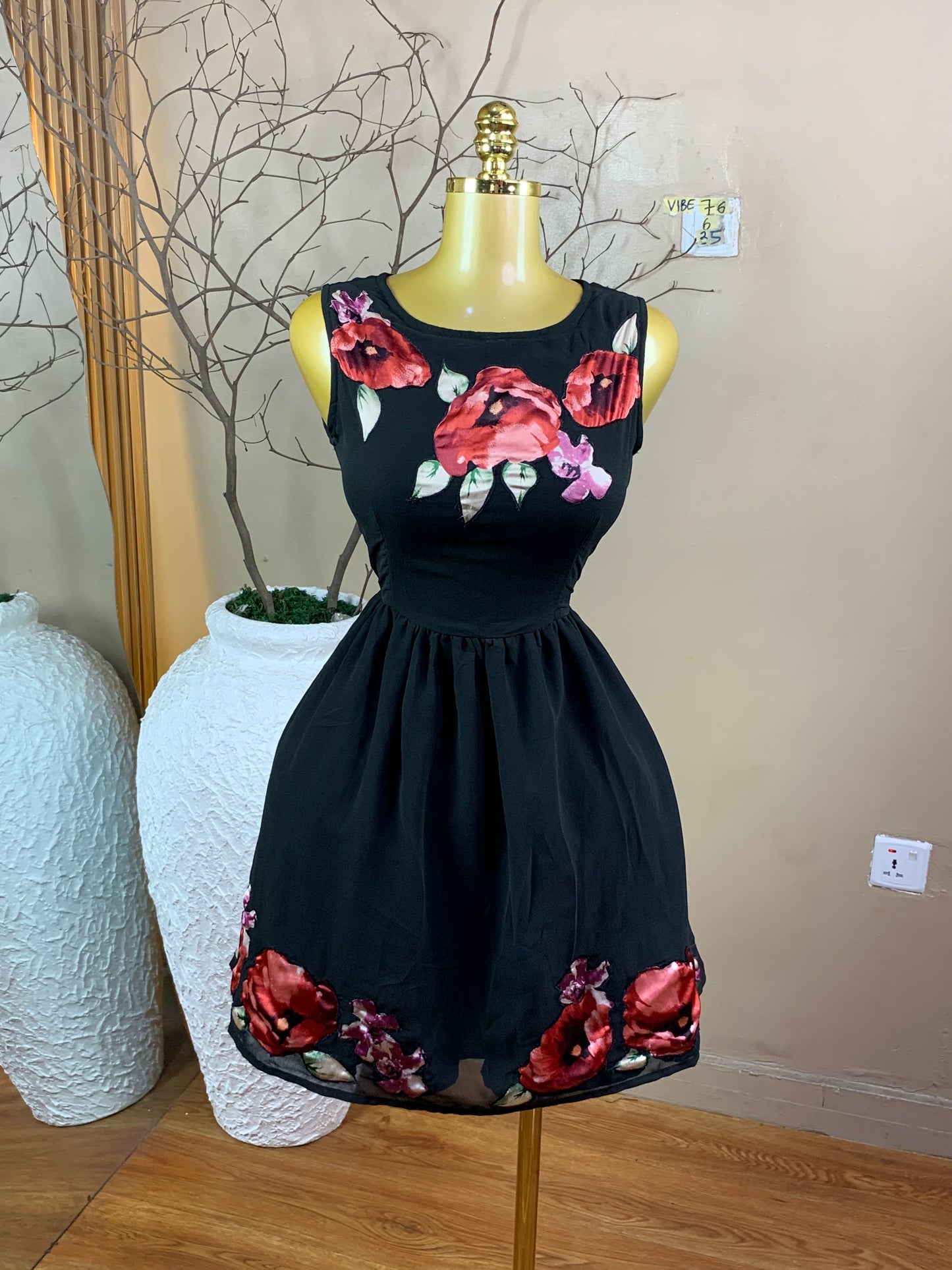 SIZE6 VIBE76 Length35(floral)