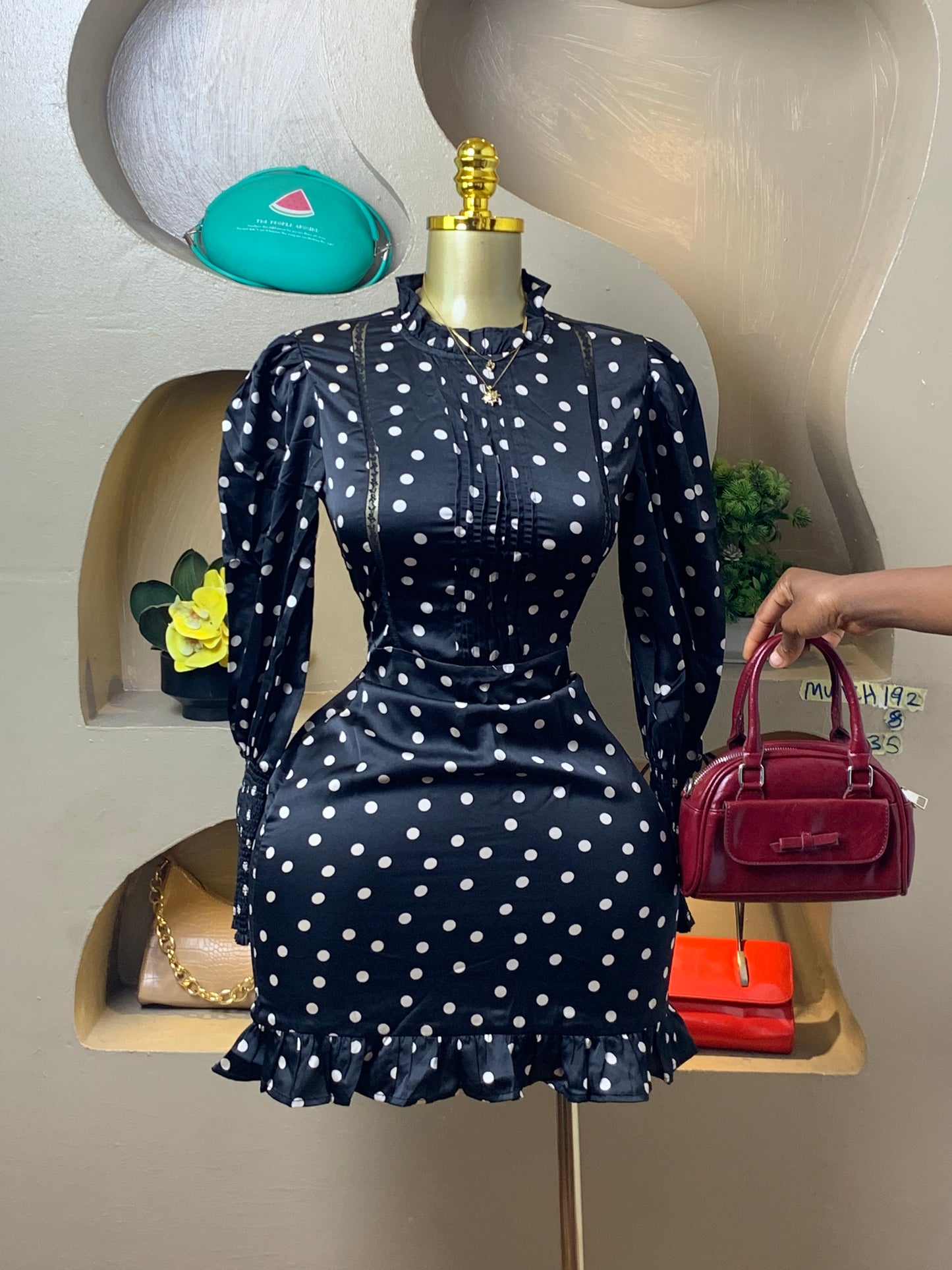 SIZE MUNCH192 Length (polka dots)