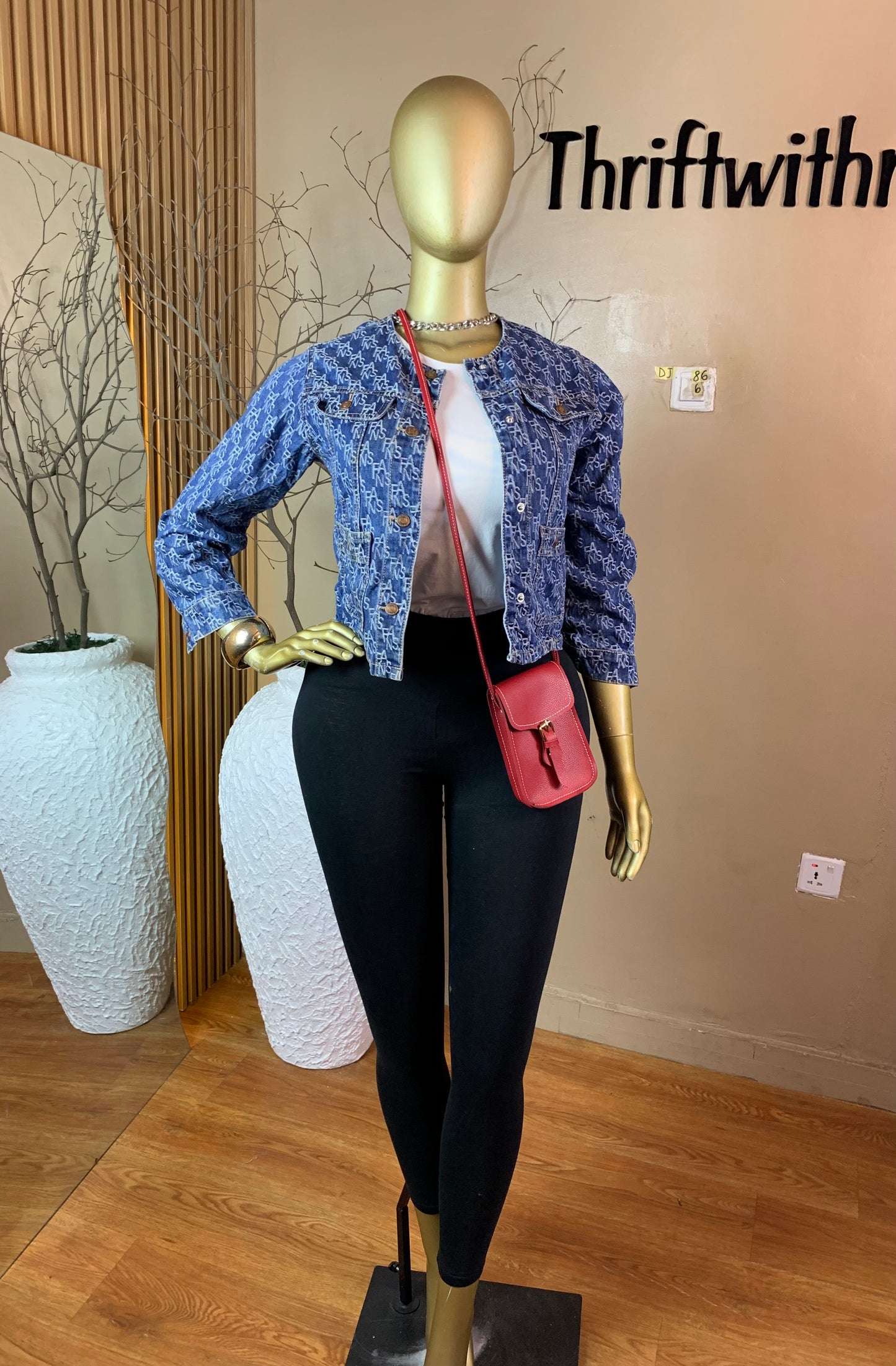 SIZE6 Denim jacket086