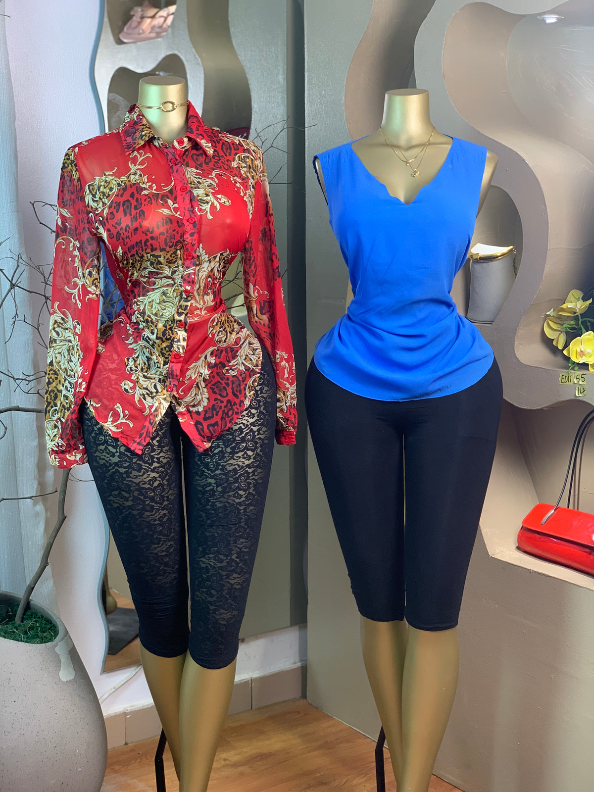 EDIT55b SIZE14 blue top