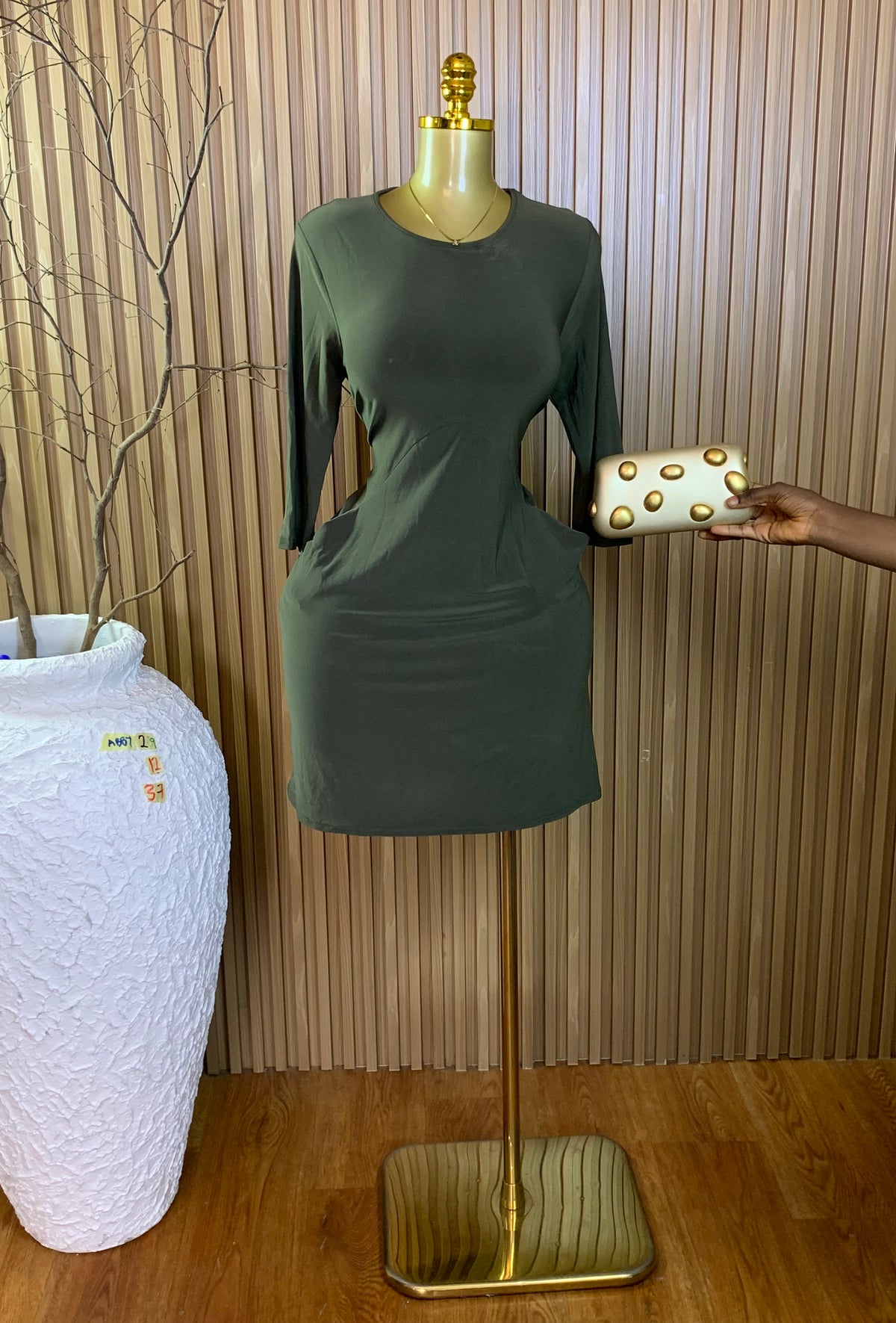 ABBY29 SIZE12 Length37 dress