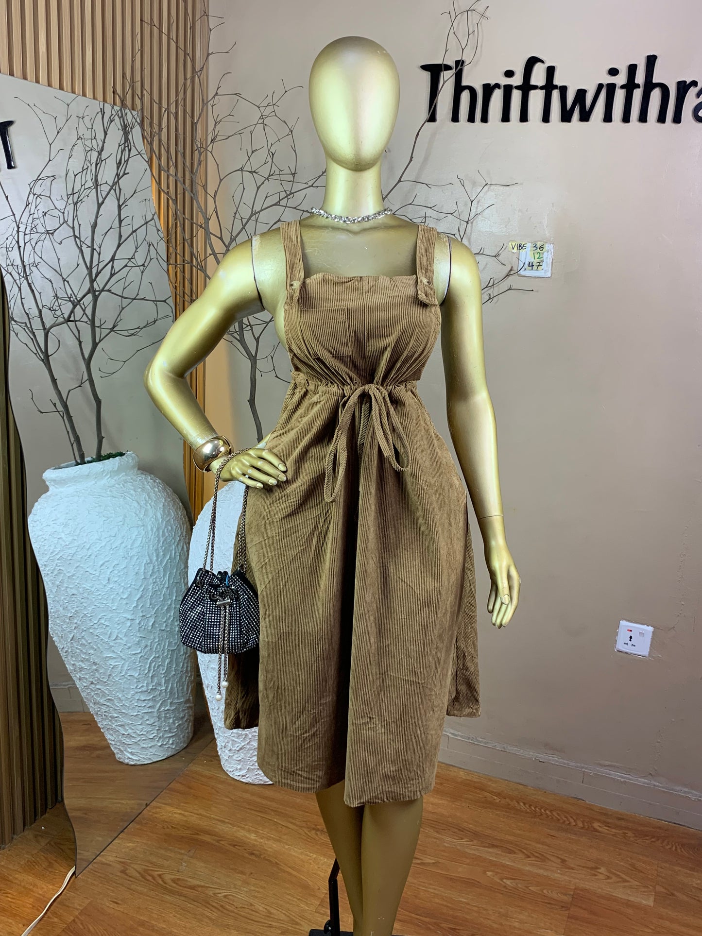 SIZE12 VIBE36 Length47(brown)