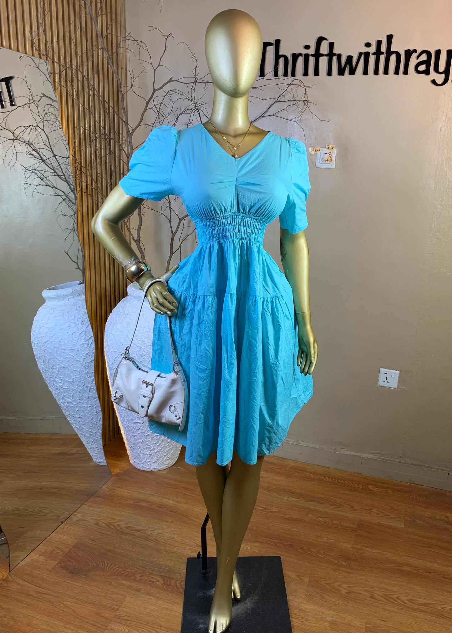 RINA27 SIZE8 Length43 dress