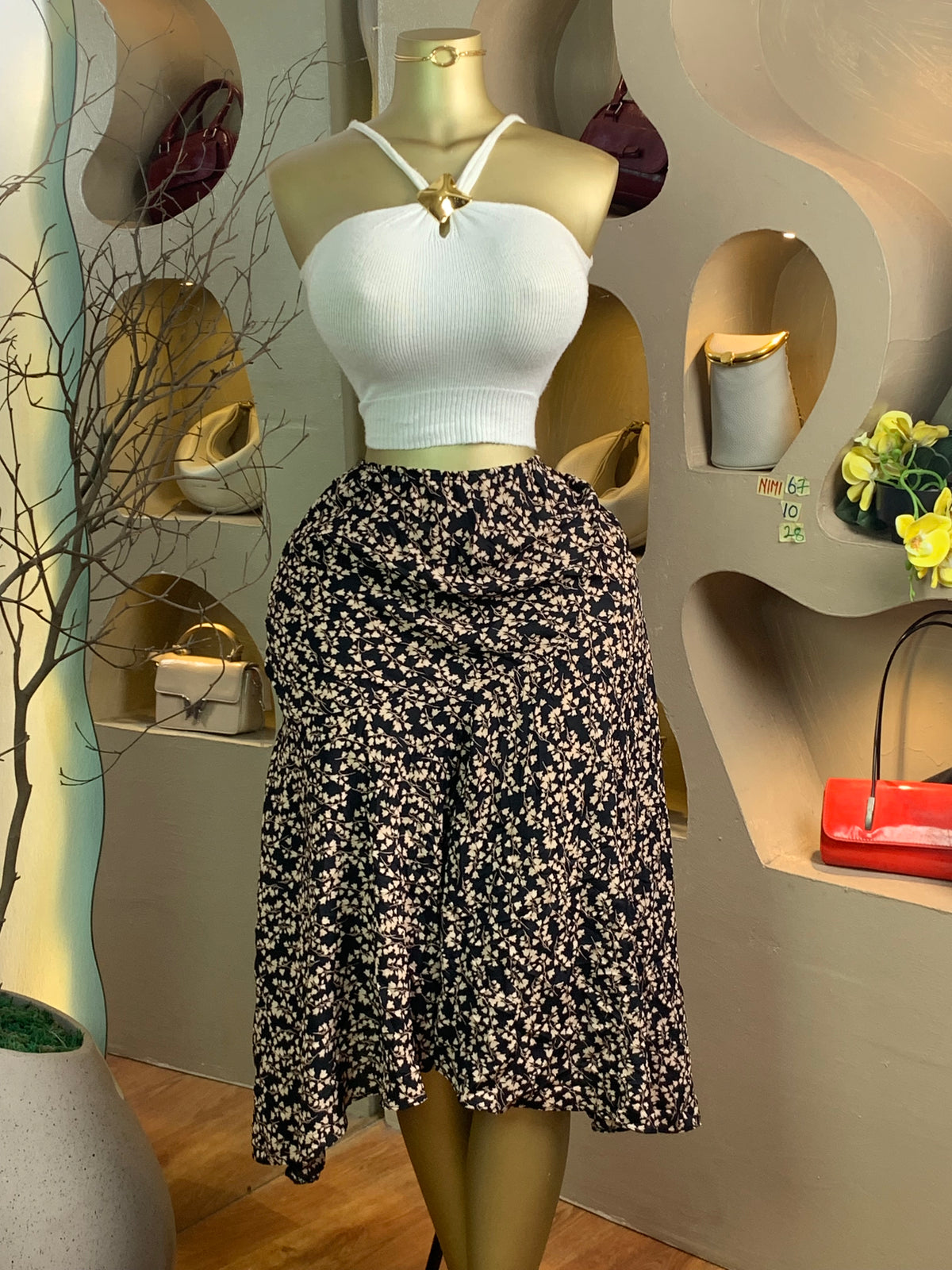 NIMI67 SIZE10 Length28(skirt only)