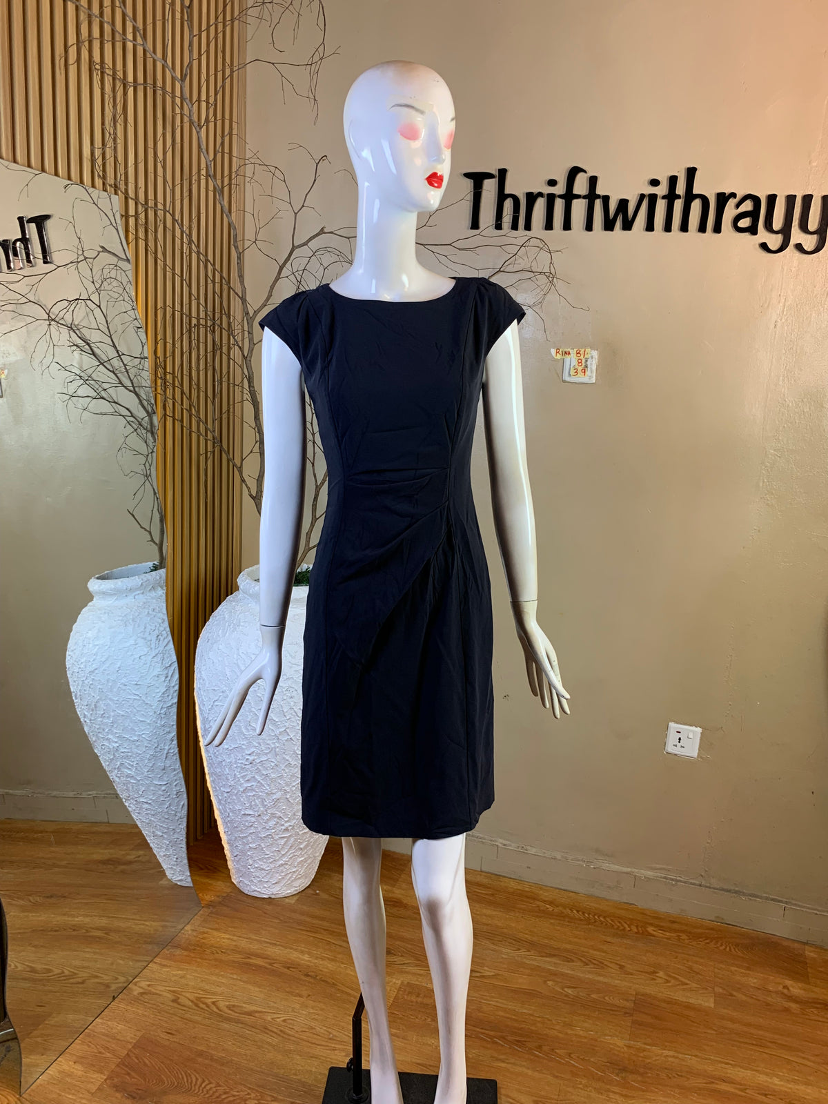 RINA81 SIZE8 Length39 corporate dress