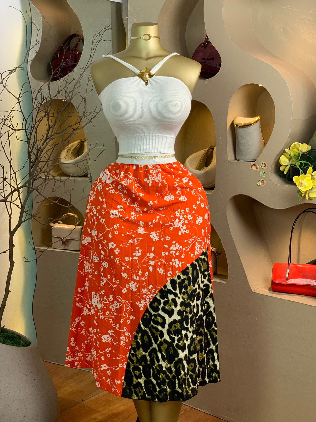 NIMI14 SIZE10 Length35(skirt only)