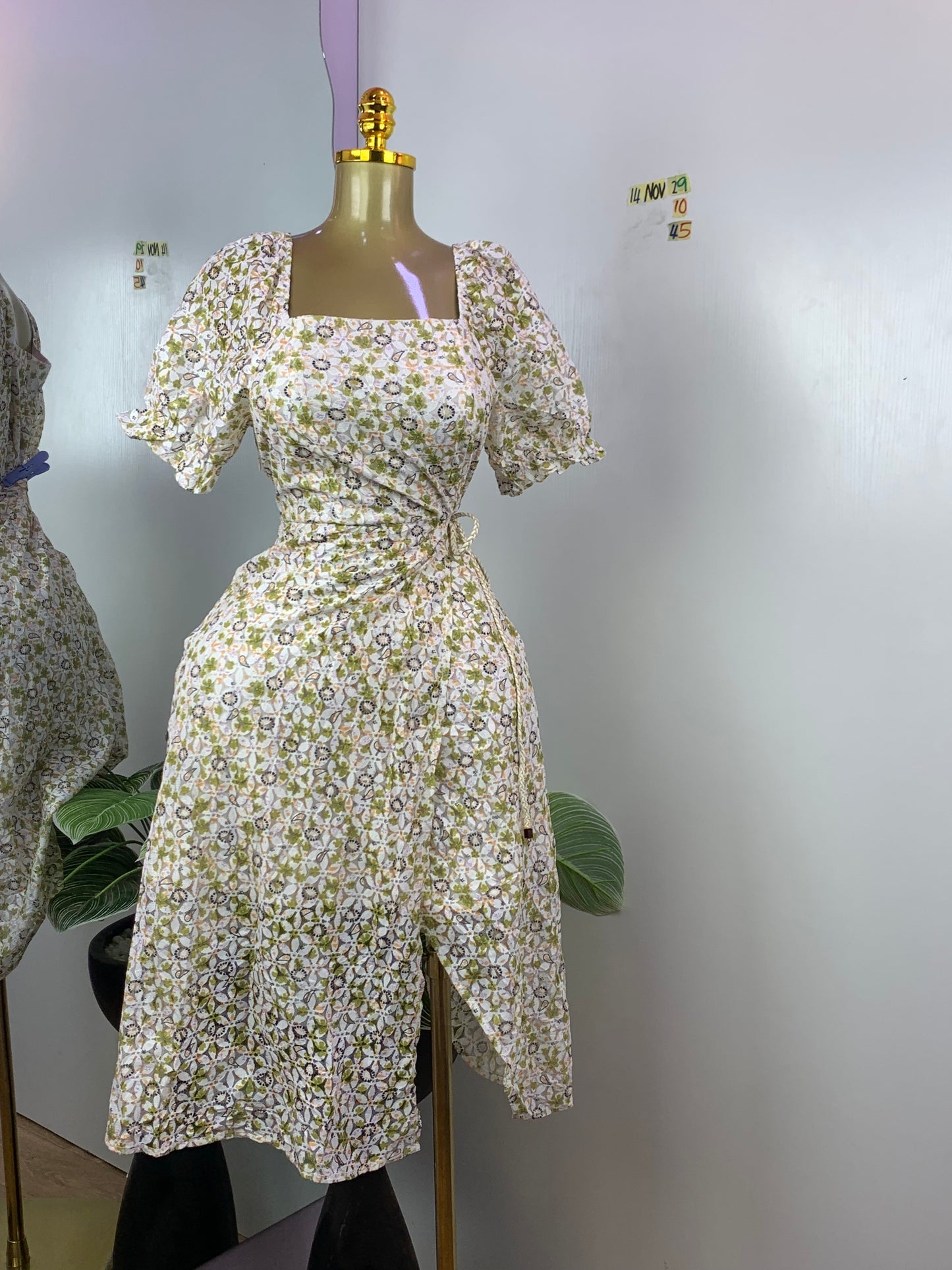 SIZE10 14NOV29A Length45(wrap dress)