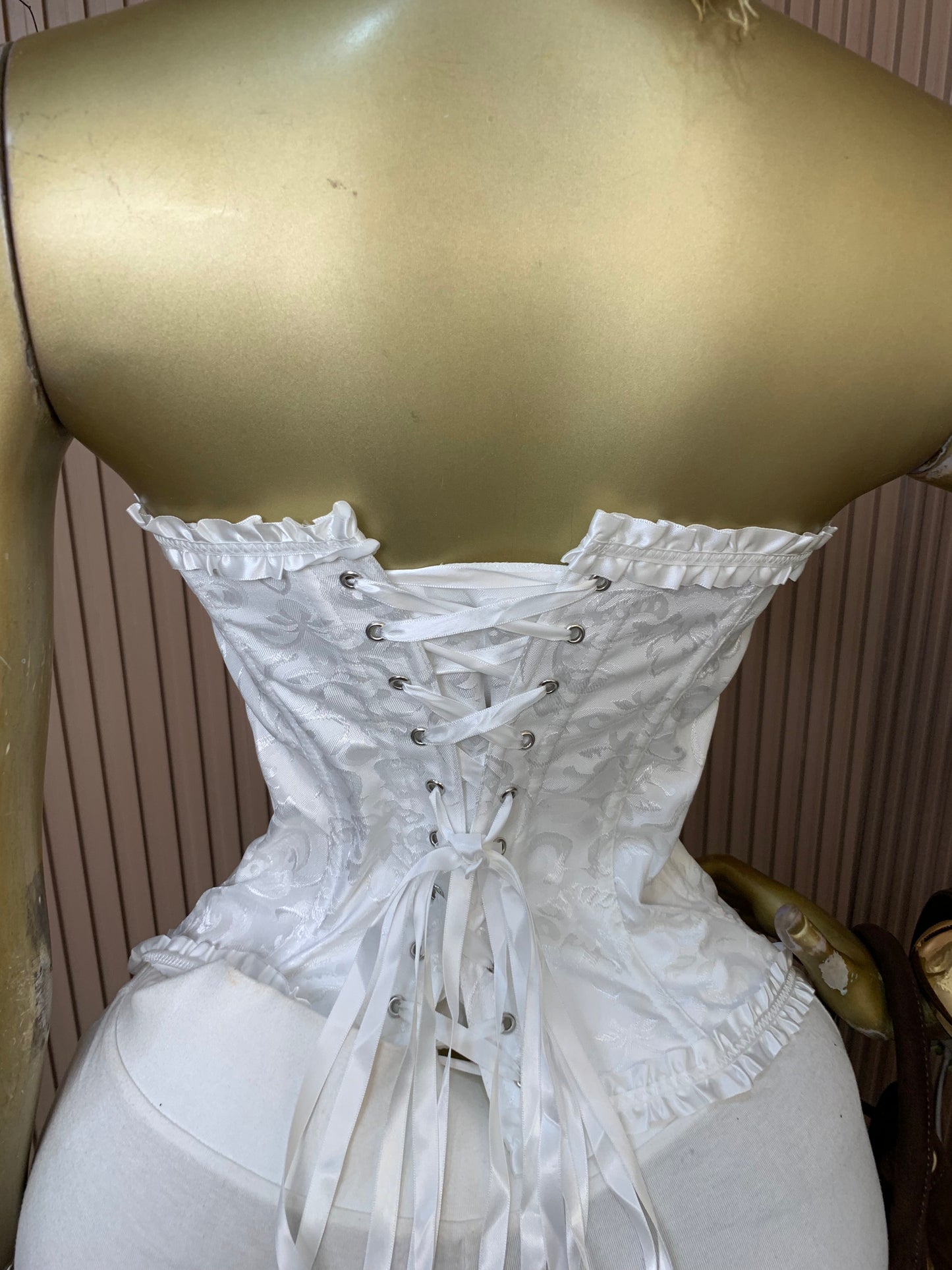 SIZE8 GLAMOUR CORSET33 WHITE