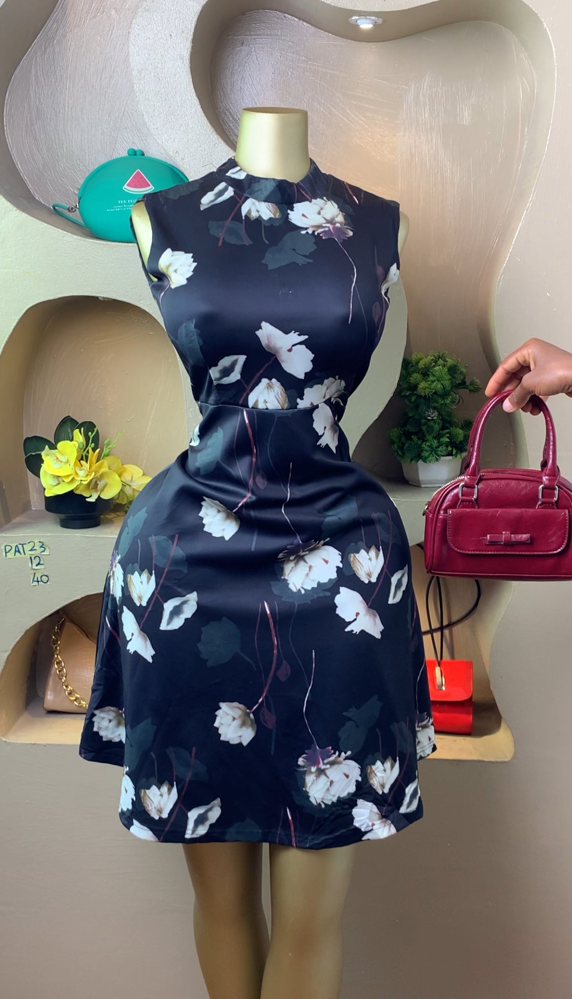 SIZE12 PAT23 Length40 (floral)