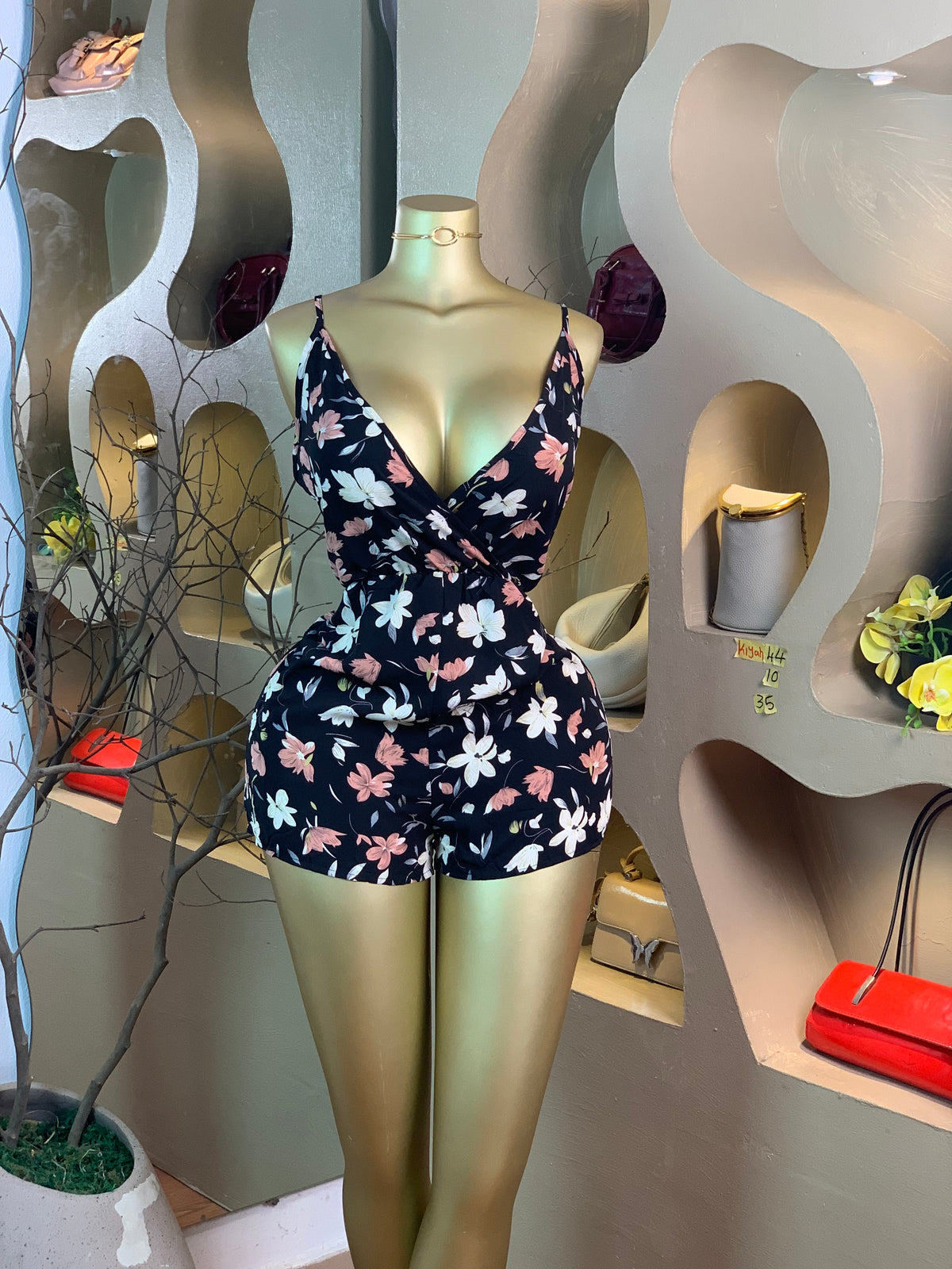 KIYAH44 SIZE10 Length35 playsuit