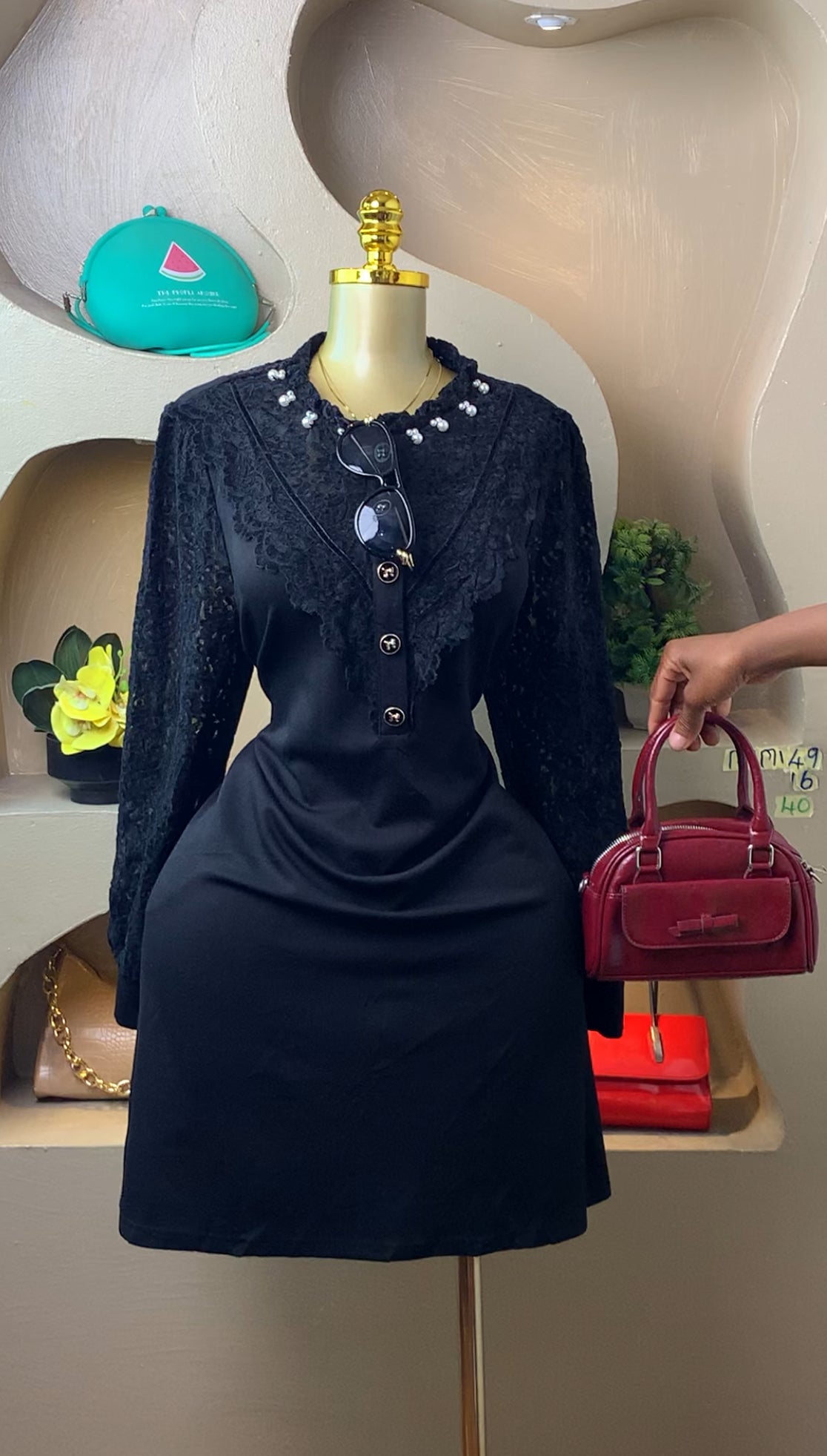 SIZE16 MIMI49 Length40 (black)