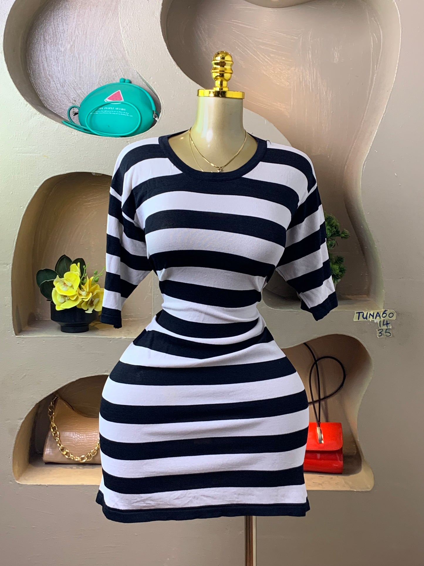 SIZE14 TUNA60 Length35 (white&black)