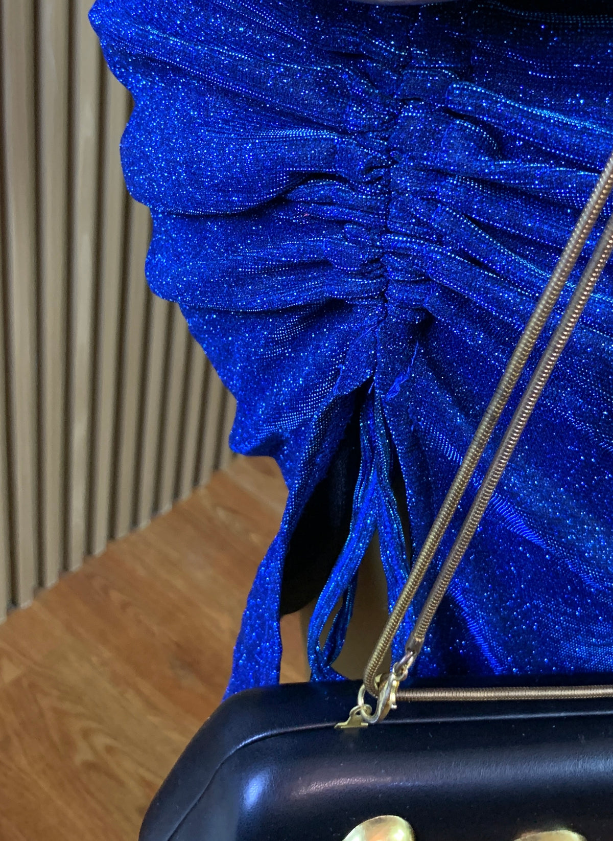 NELLY36 SIZE20 Length40 blue dress
