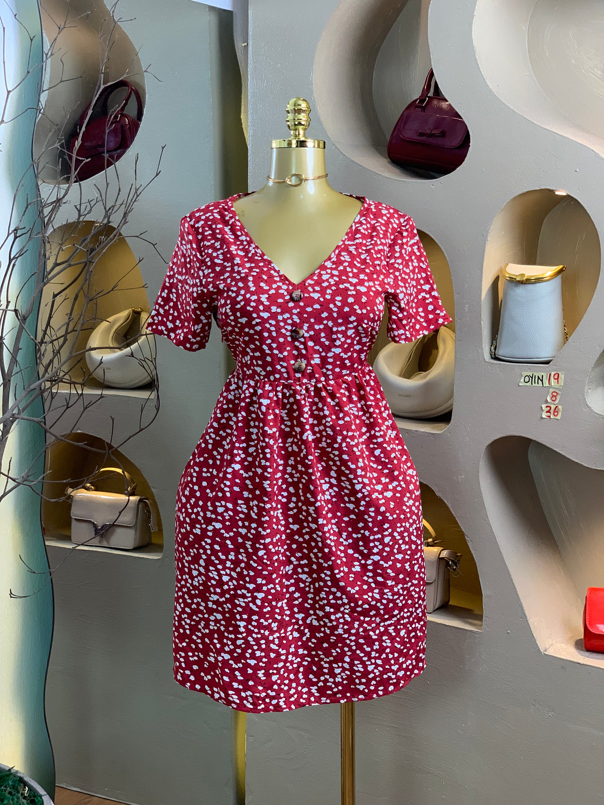 OYIN19 SIZE8 DRESS Length36