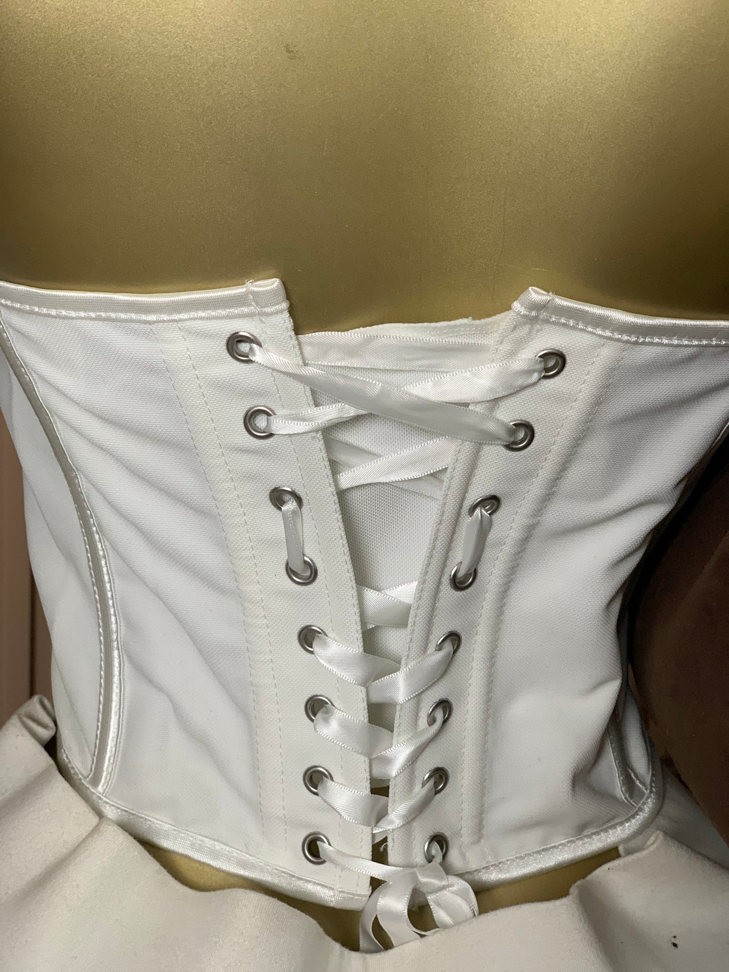 SIZE8 GLAMOUR CORSET36 WHITE
