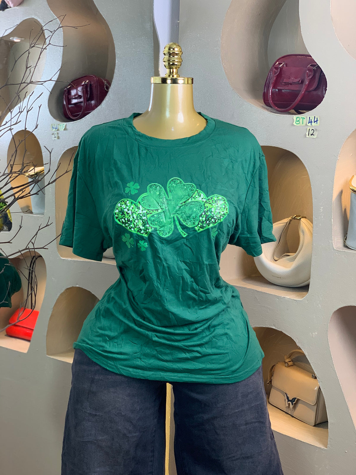 BASIC TEE44 SIZE12 top only(brandnew