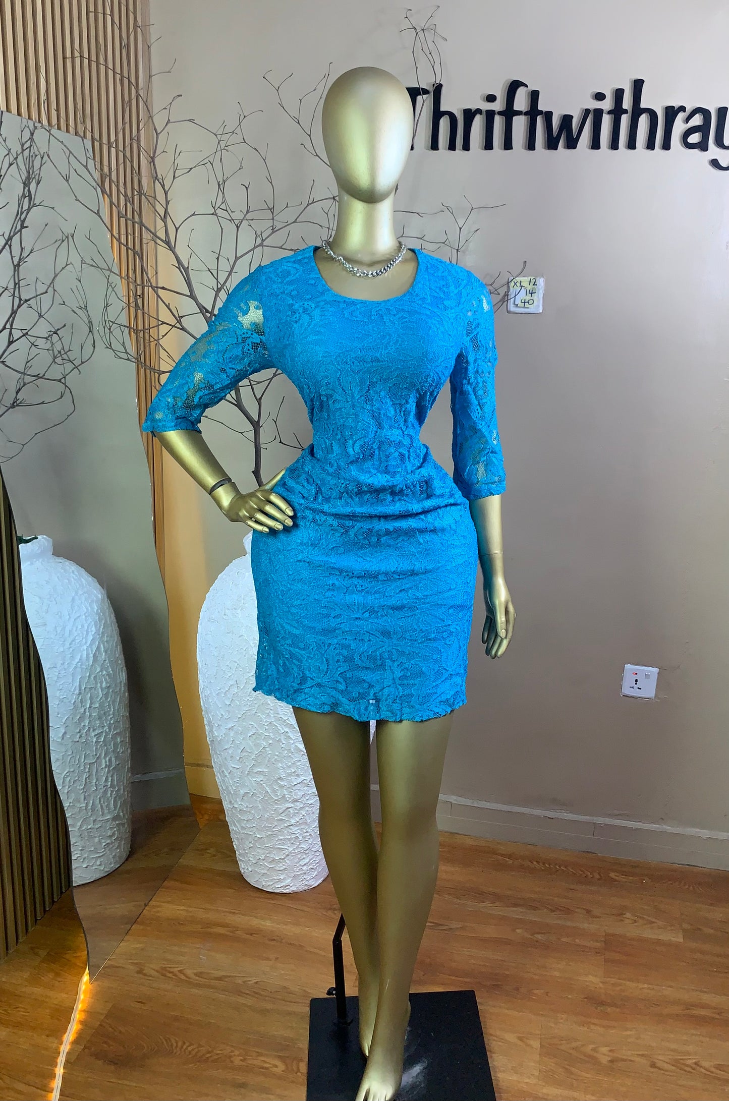 SIZE14 XL12 Length40(Blue)