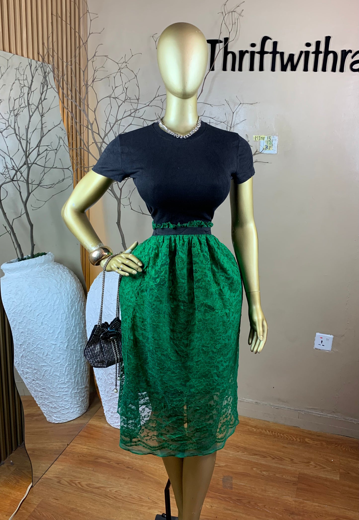 SIZE12 MINE13 Length31 (Skirt only)