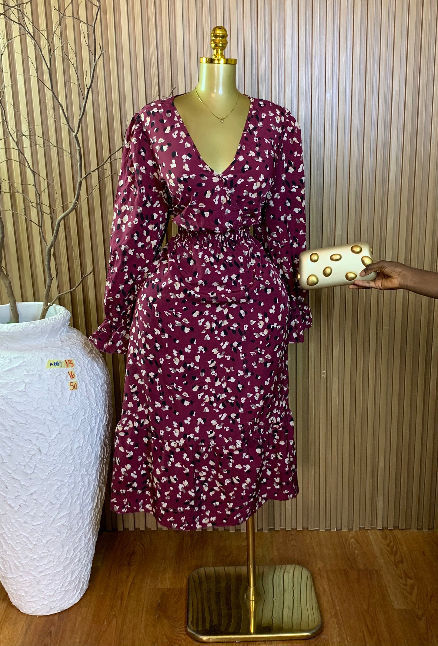 ABBY13 SIZE16 Length50 dress
