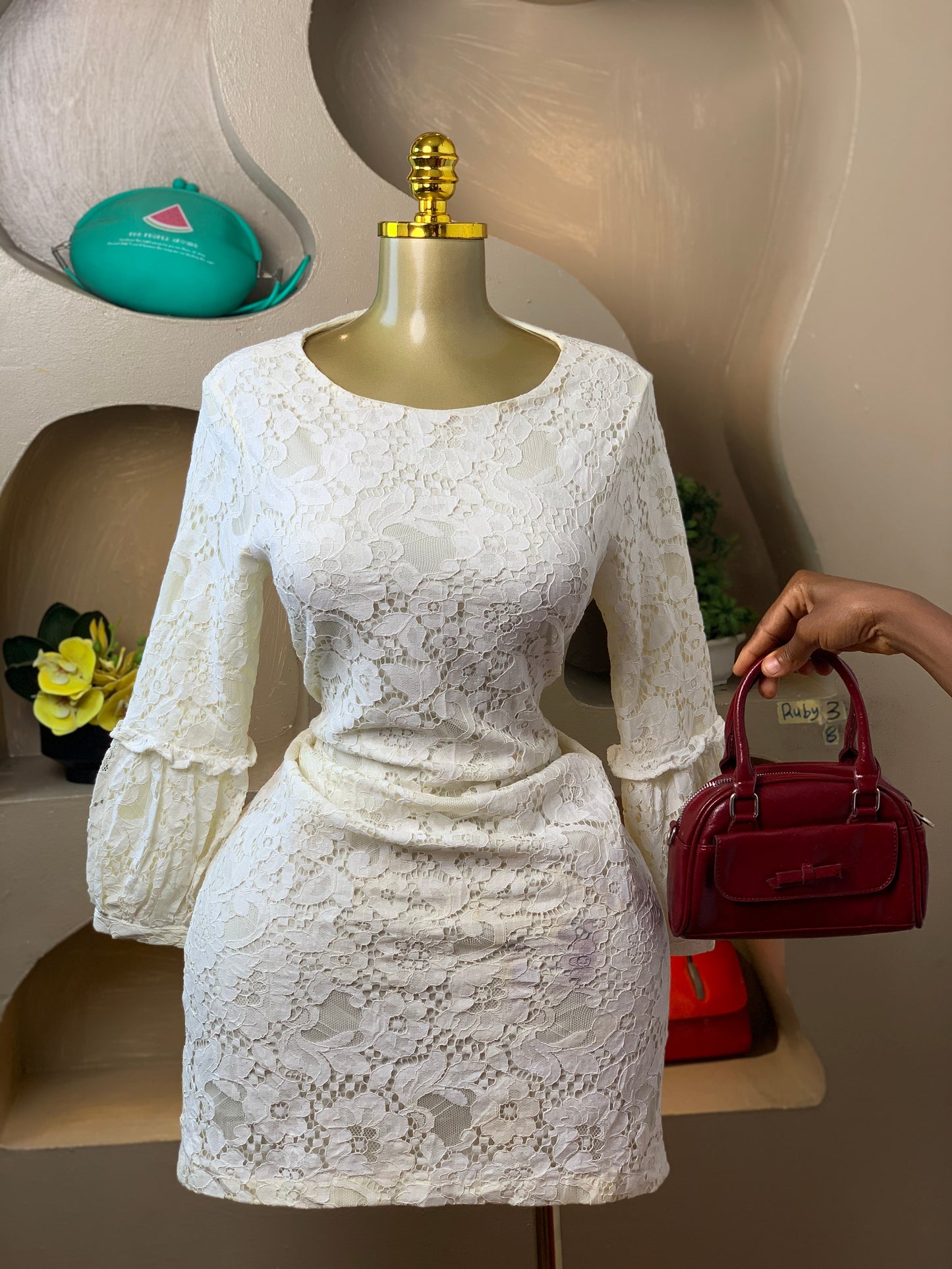 SIZE8 RUBY3 (little stain)