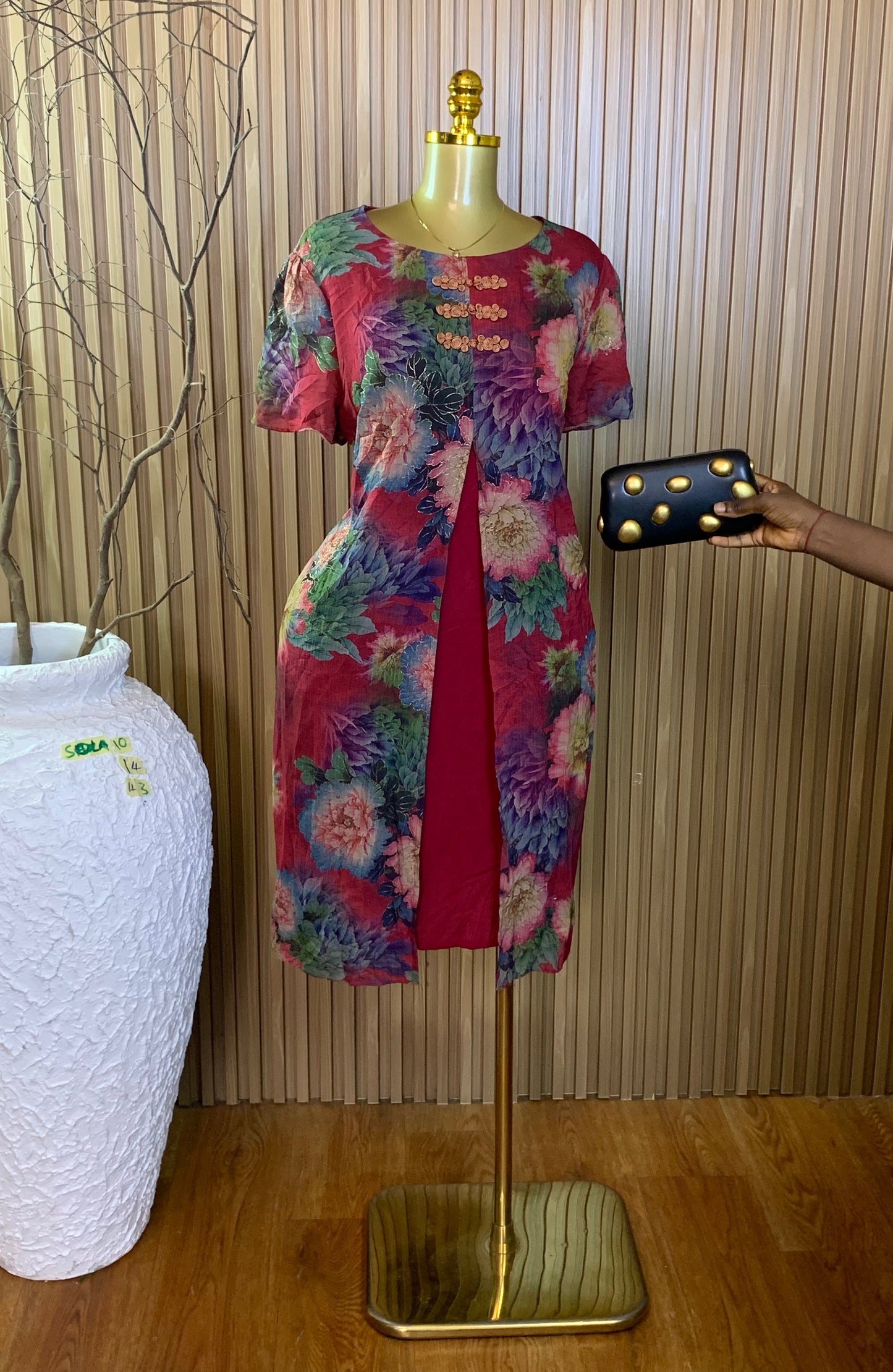 SOLA10 SIZE14 Length43 free dress