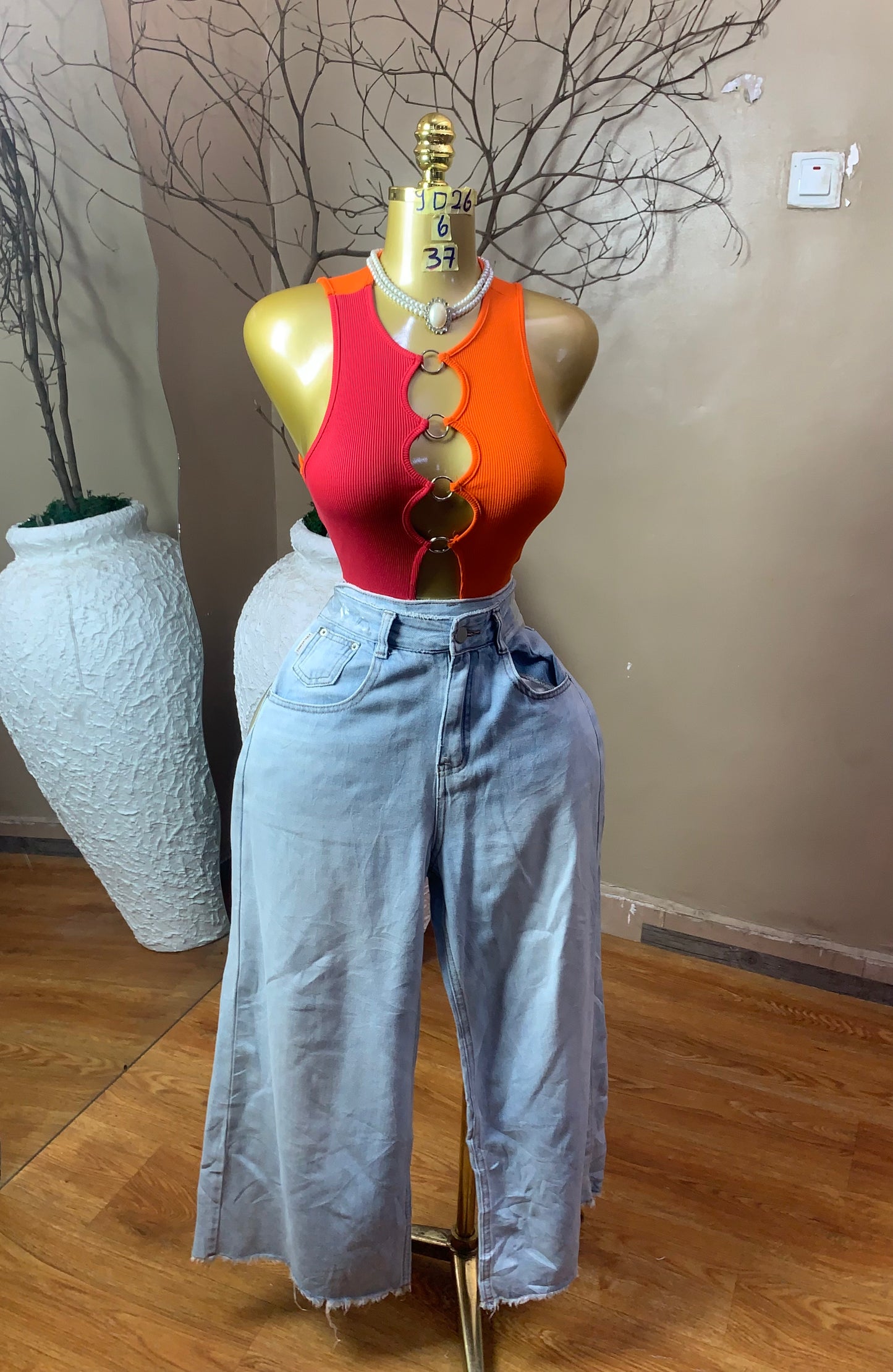 SIZE6 YD26 Length37 (Jean only)