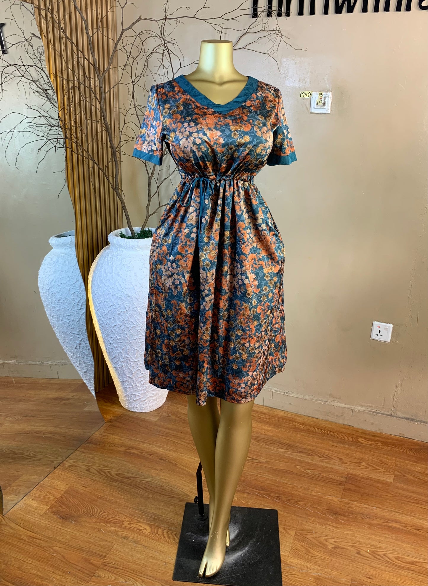 MAYA13 SIZE10 floral dress