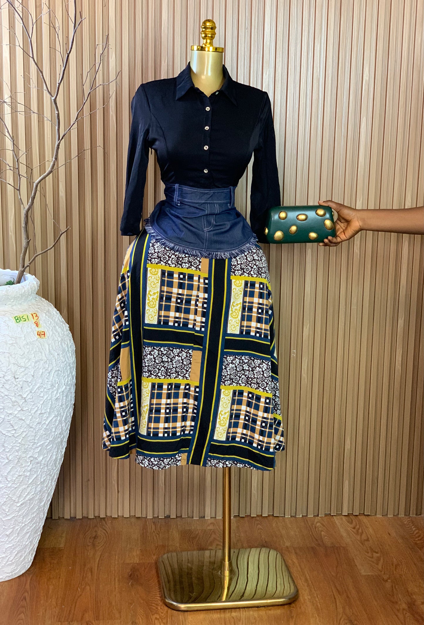 BISI13 SIZE8 Length47 dress