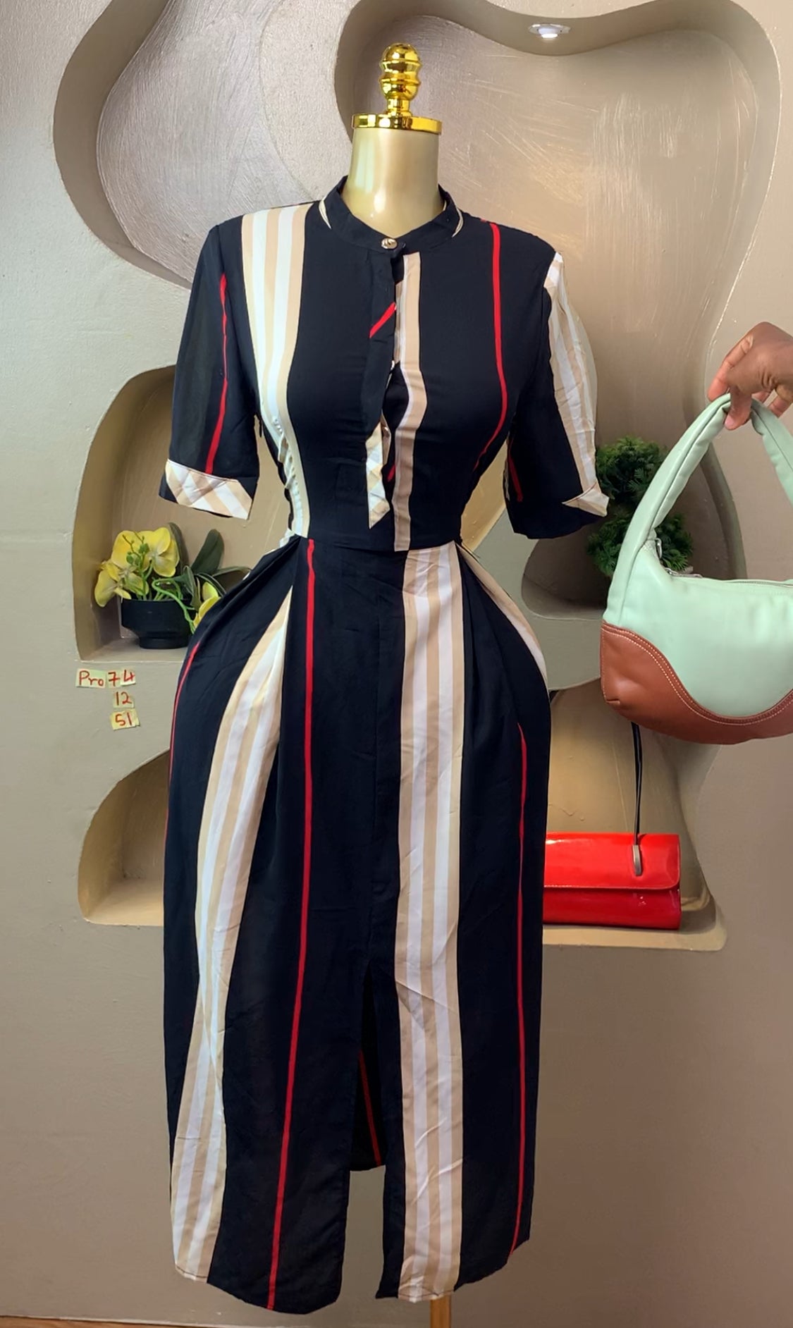 PRO74 SIZE12 DRESS Length51
