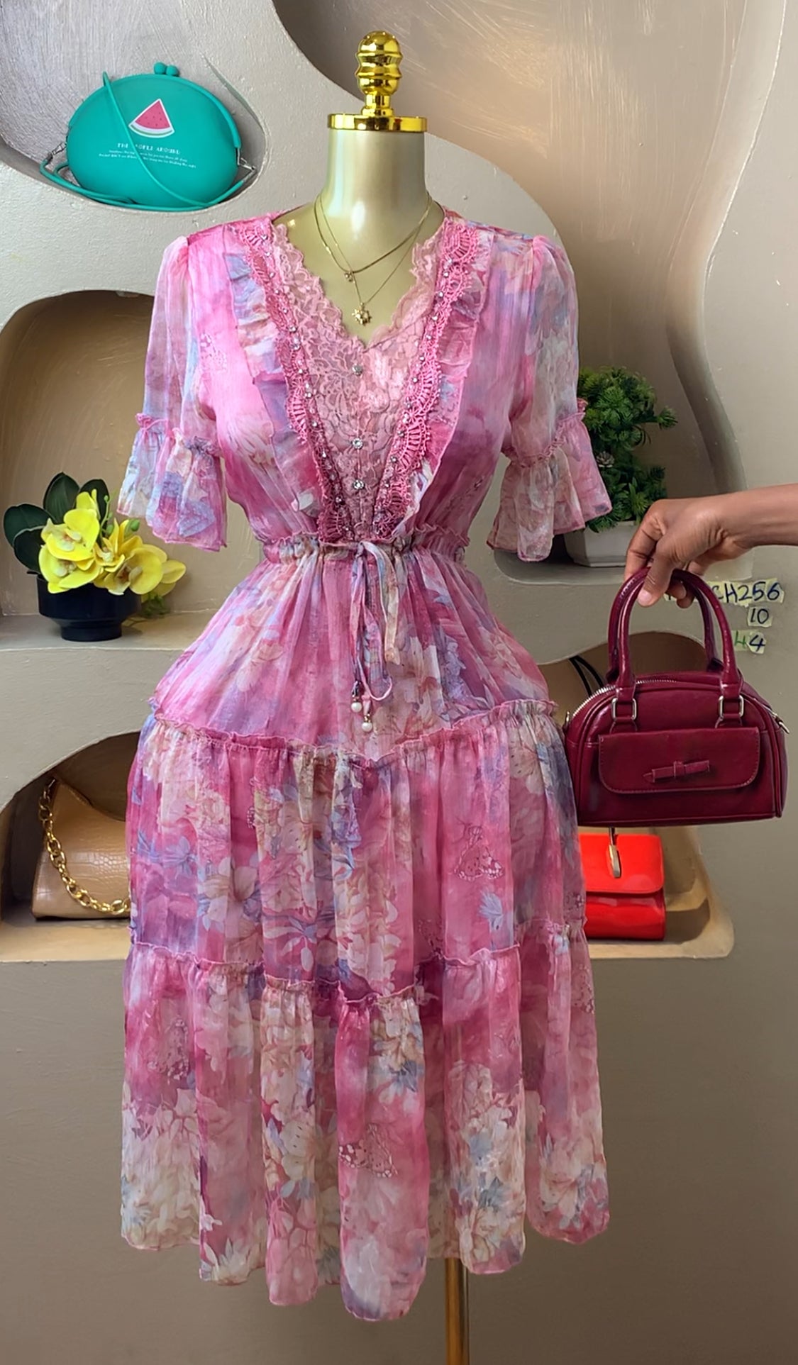 SIZE10 MUNCH256 Length44 (floral)