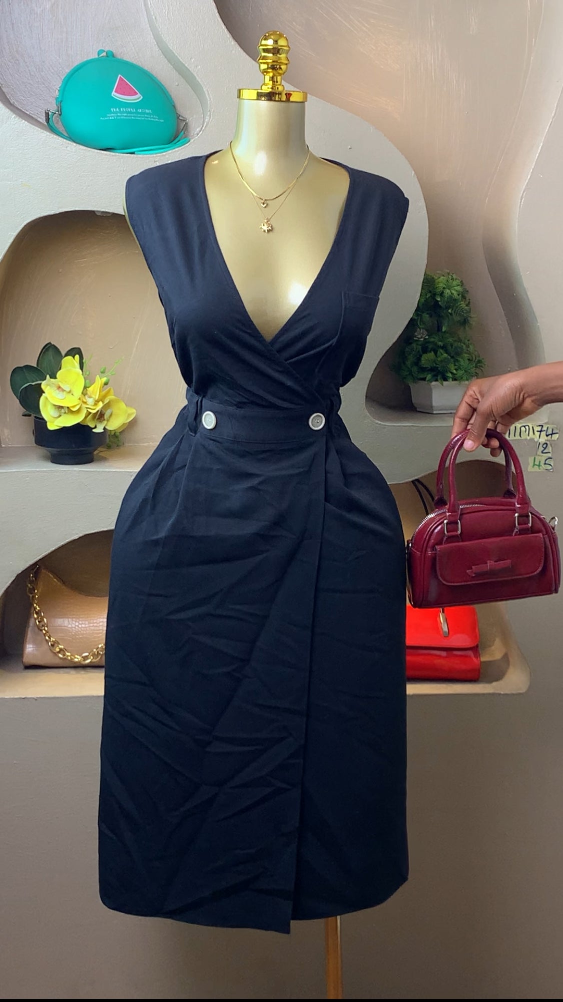 SIZE12 MIMI74 Length45 (black)