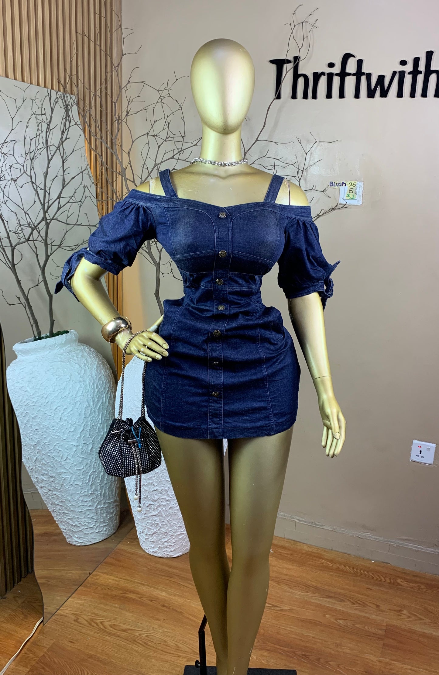SIZE6 BLUSH25 Length32