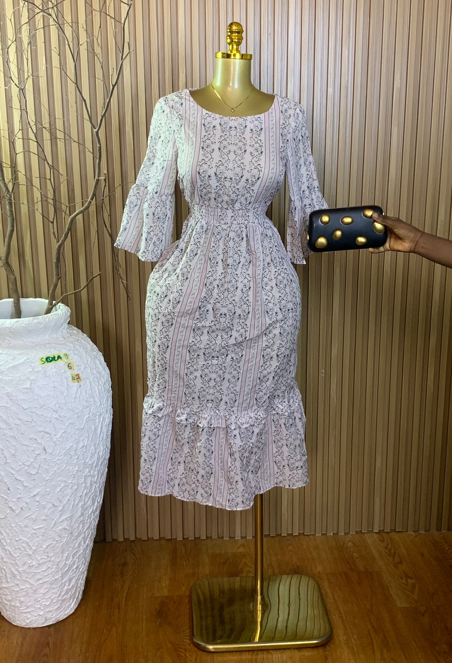 SOLA9 SIZE6 Length47 dress