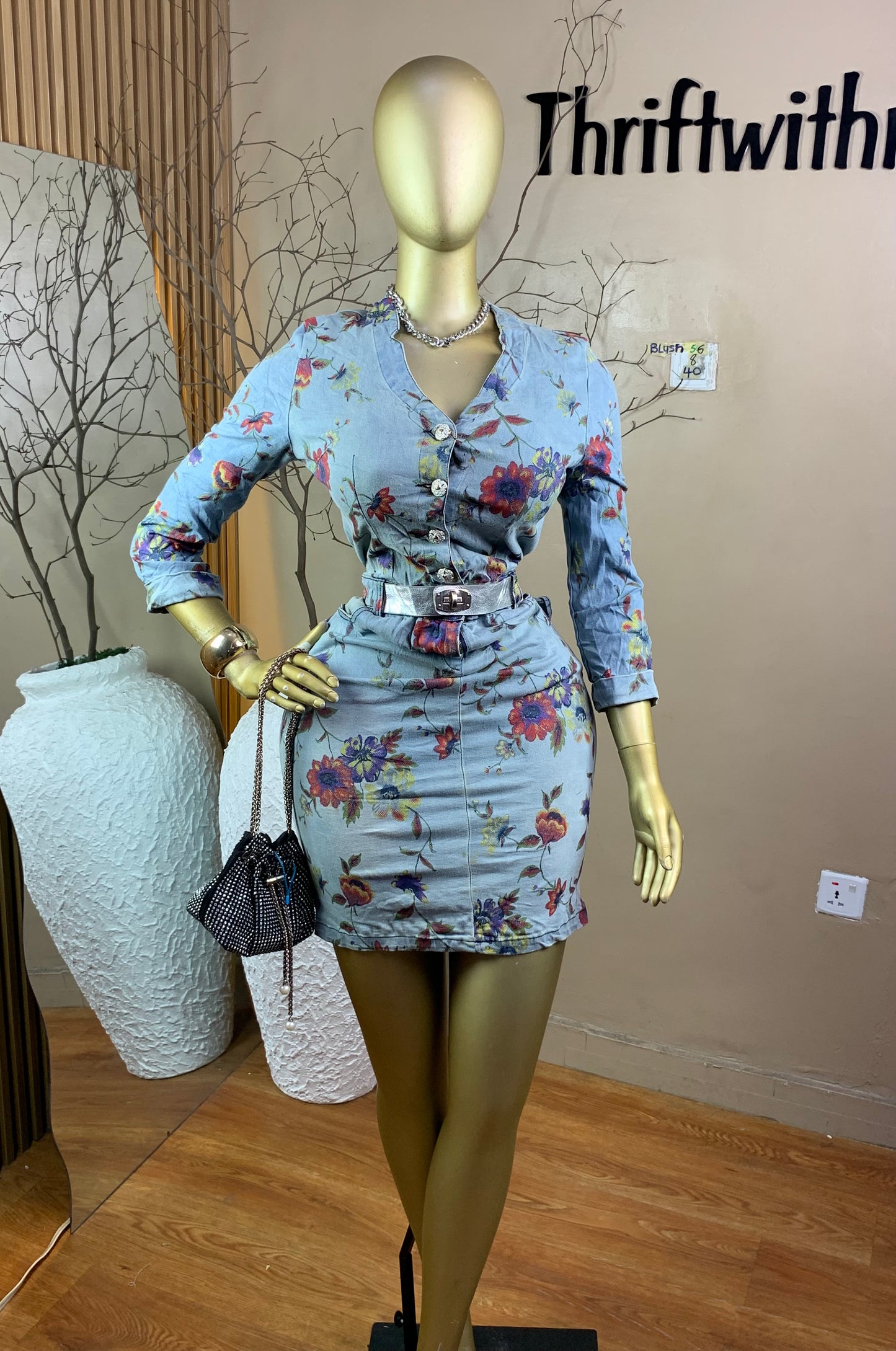 SIZE8 BLUSH56 Length40