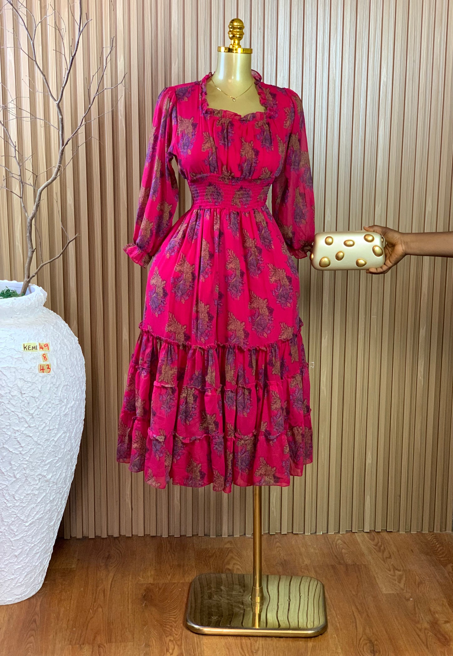 KEMI49 SIZE8 Length43 dress