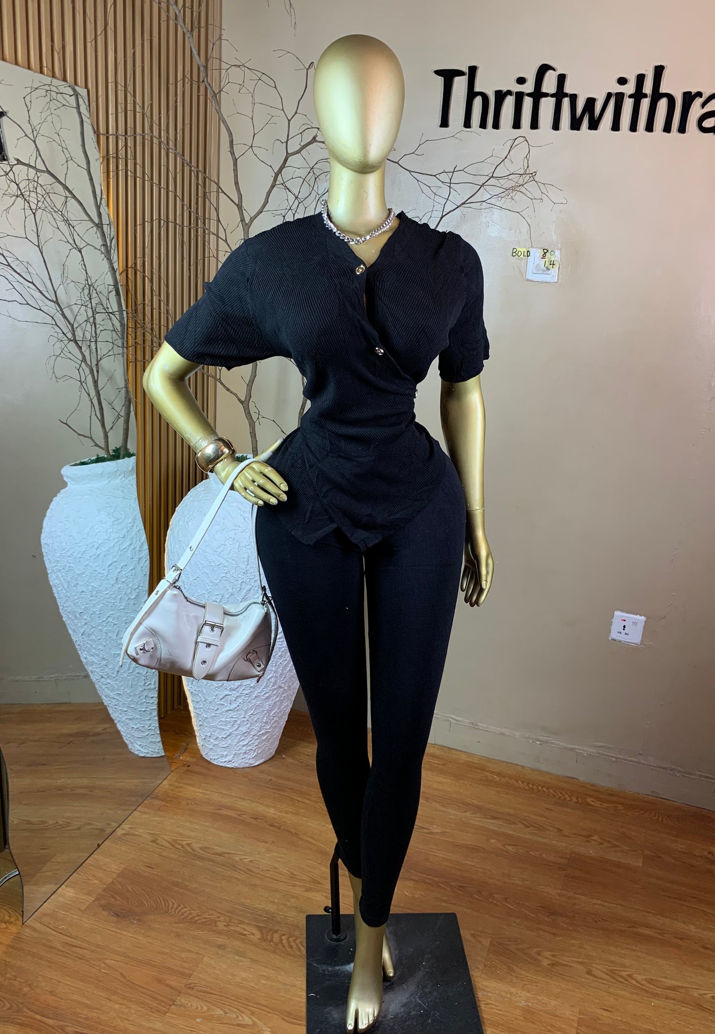 SIZE14 BOLD80 BLACK TOP