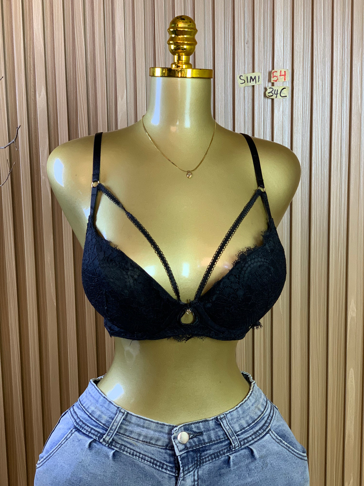 SIMI53 SIZE34C(Black bra only)