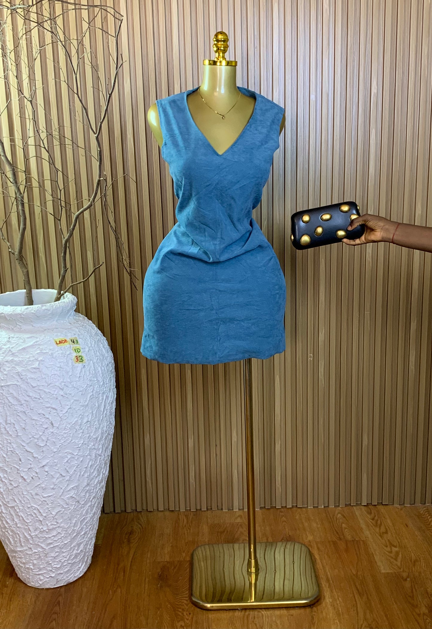 LADE41 SIZE10 Length33 dress