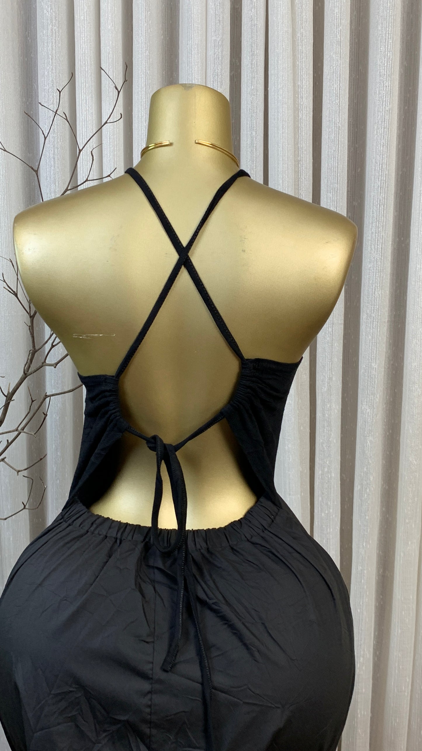 LEE38 SIZE10 Black DRESS Length50