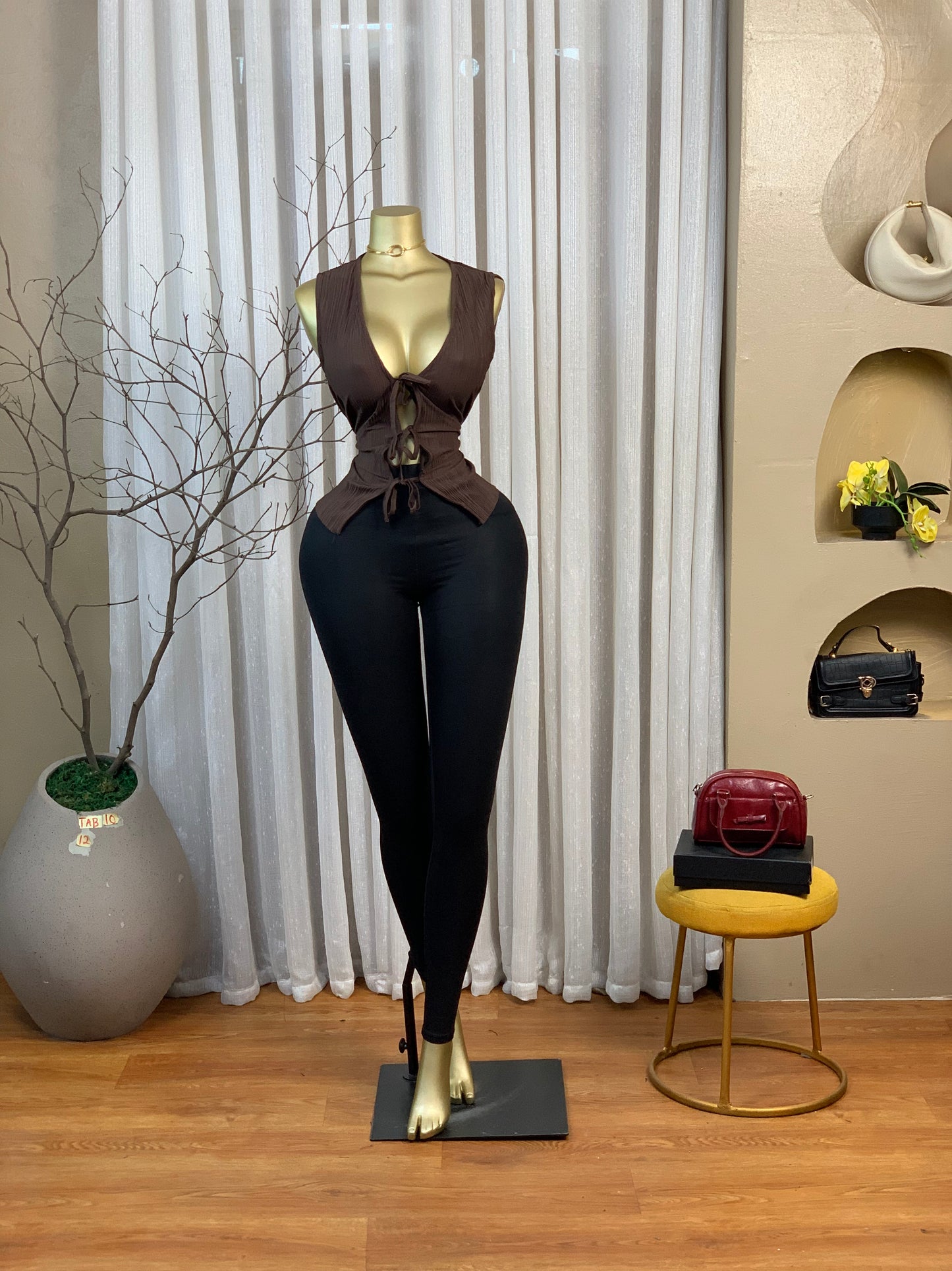 TAB10 SIZE12 Brown TOP