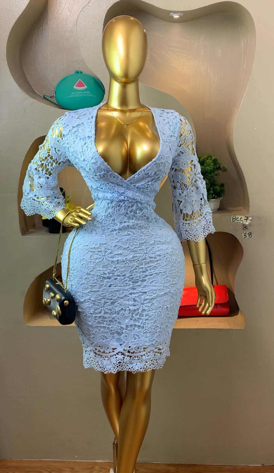 SIZE8 BEE7 Length38 (blue)