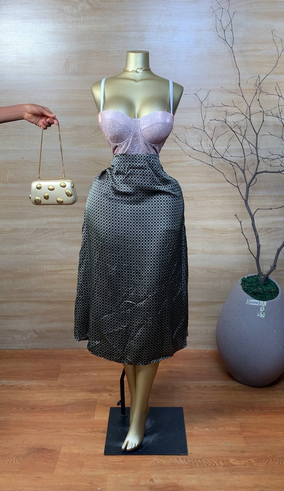 SIZE6 BOOM51 Skirt Length35