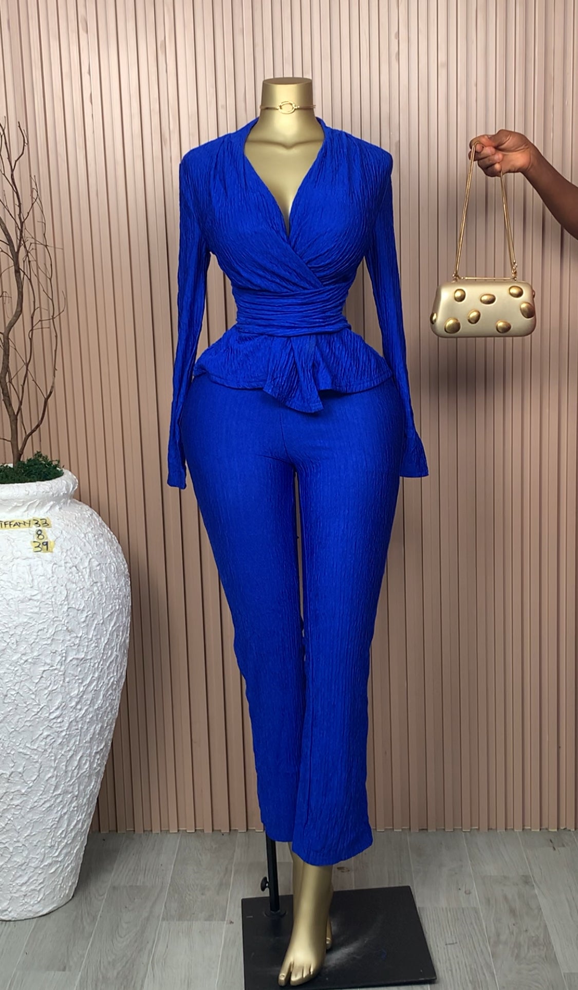 UK Size 34 Tiffany34 Brand New Two Piece Blue