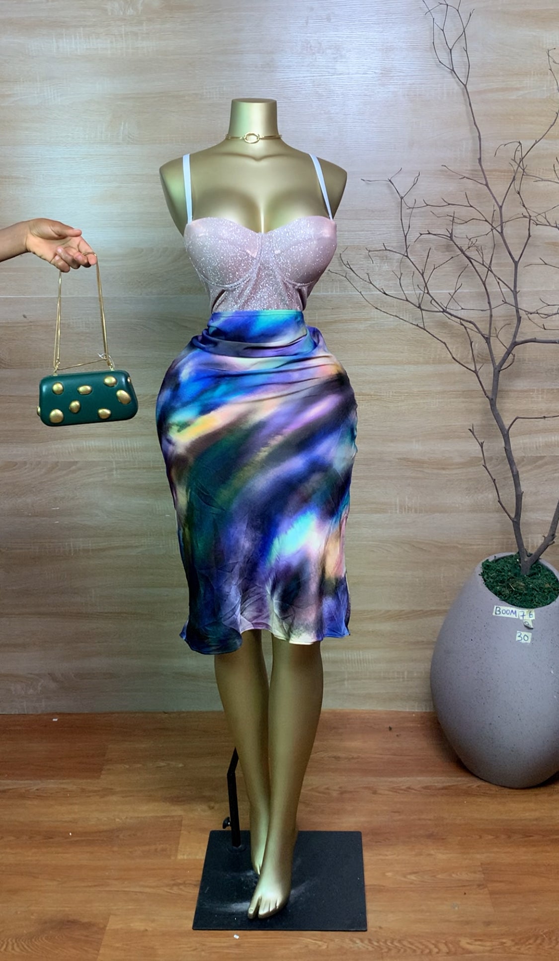 SIZE8 BOOM76 Skirt Length30