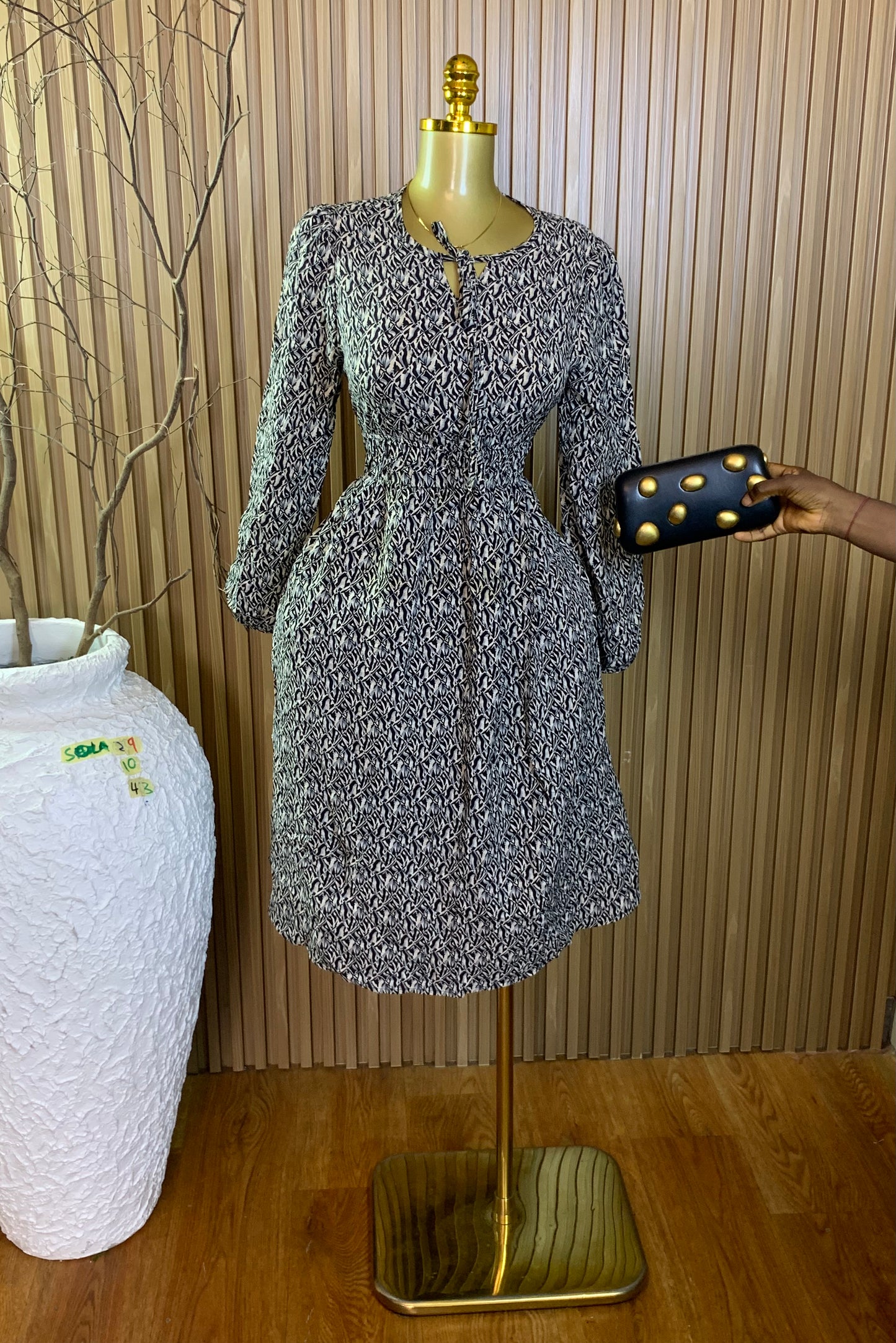 SOLA29 SIZE10 Length43 dress