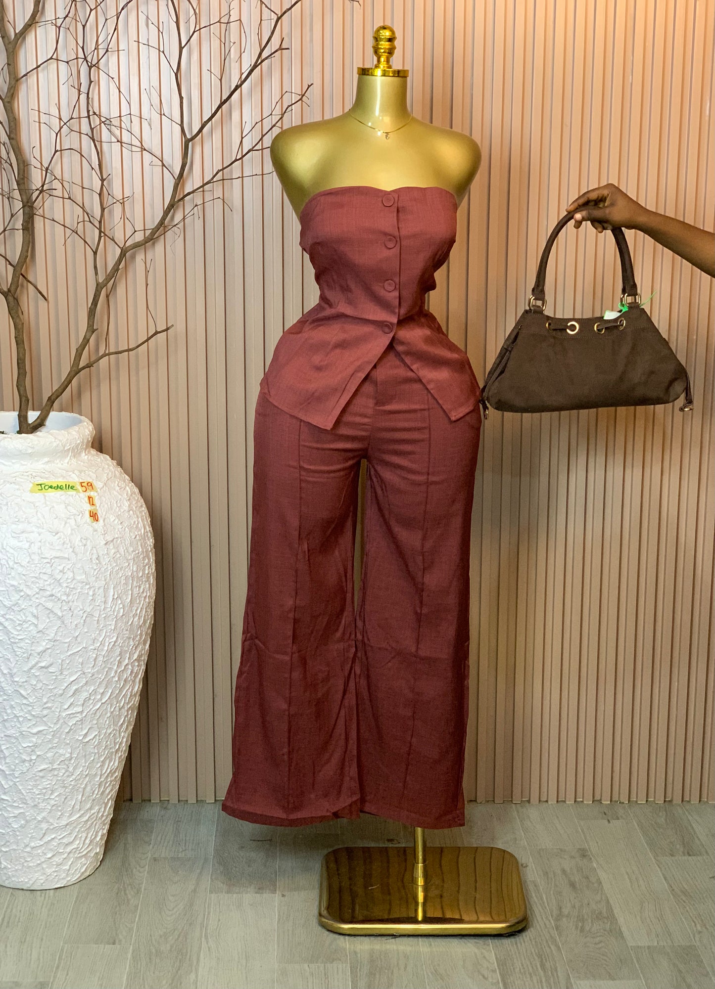 Joedelle59 size12 Length40 Brand new two piece set